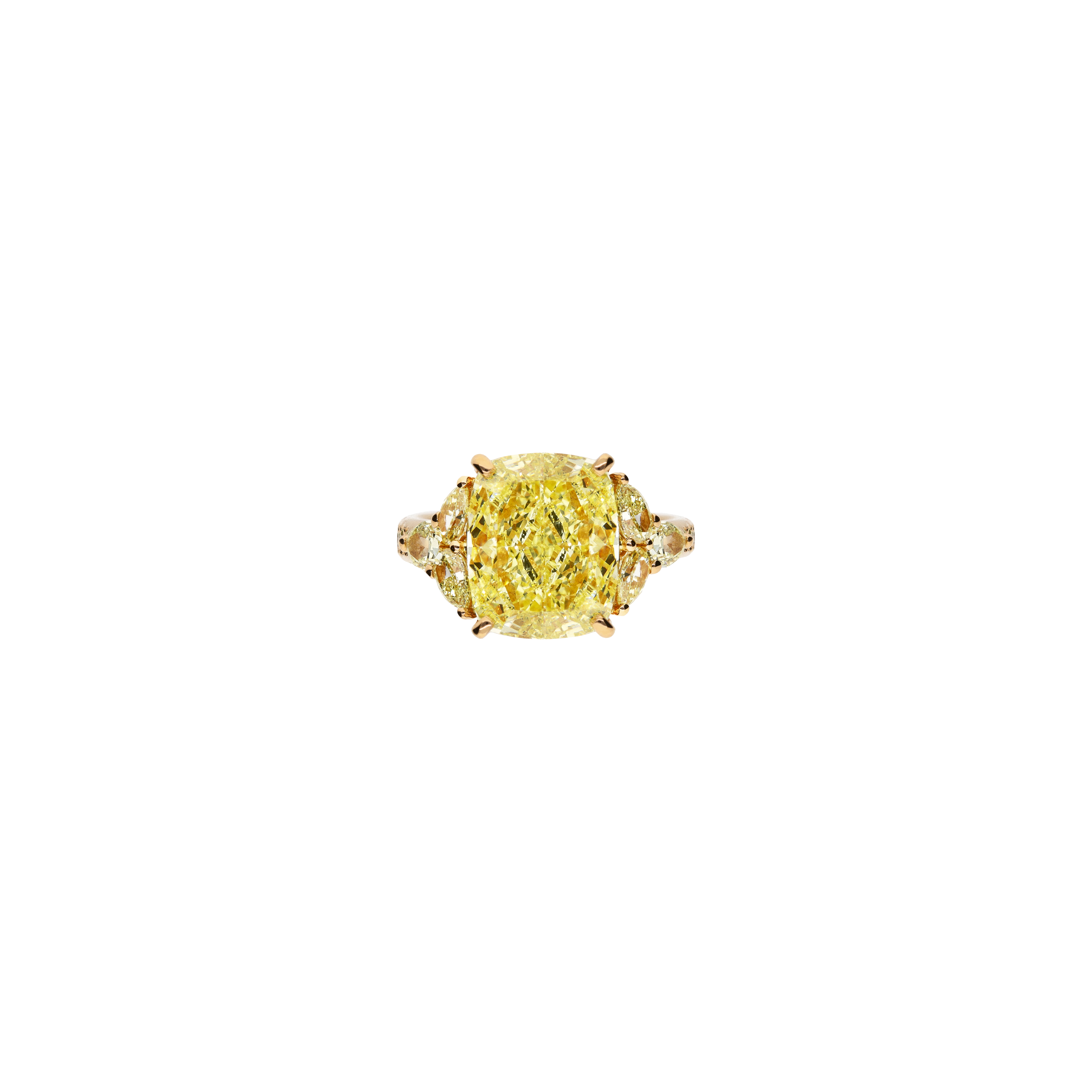 Bartorelli Italian Jewels | ANELLO SOLITARIO IN ORO ROSA CON DIAMANTI FANCY YELLOW CERTIFICATO GIA - 000-5613NS (2)