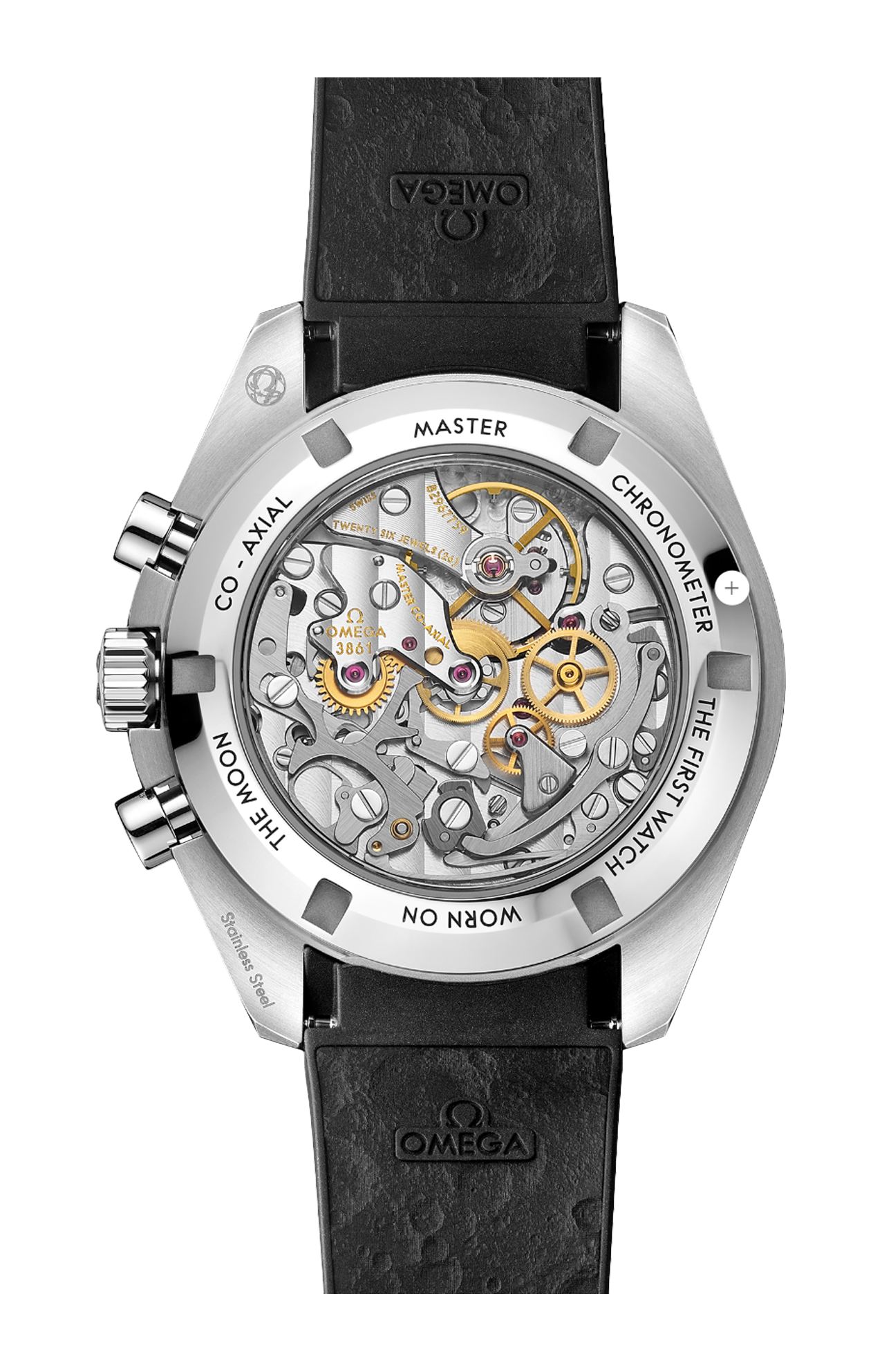 Omega | SPEEDMASTER MOONWATCH PROFESSIONAL 42 MM, ACCIAIO SU CAUCCI&Ugrave; - 310.32.42.50.04.001 (2)