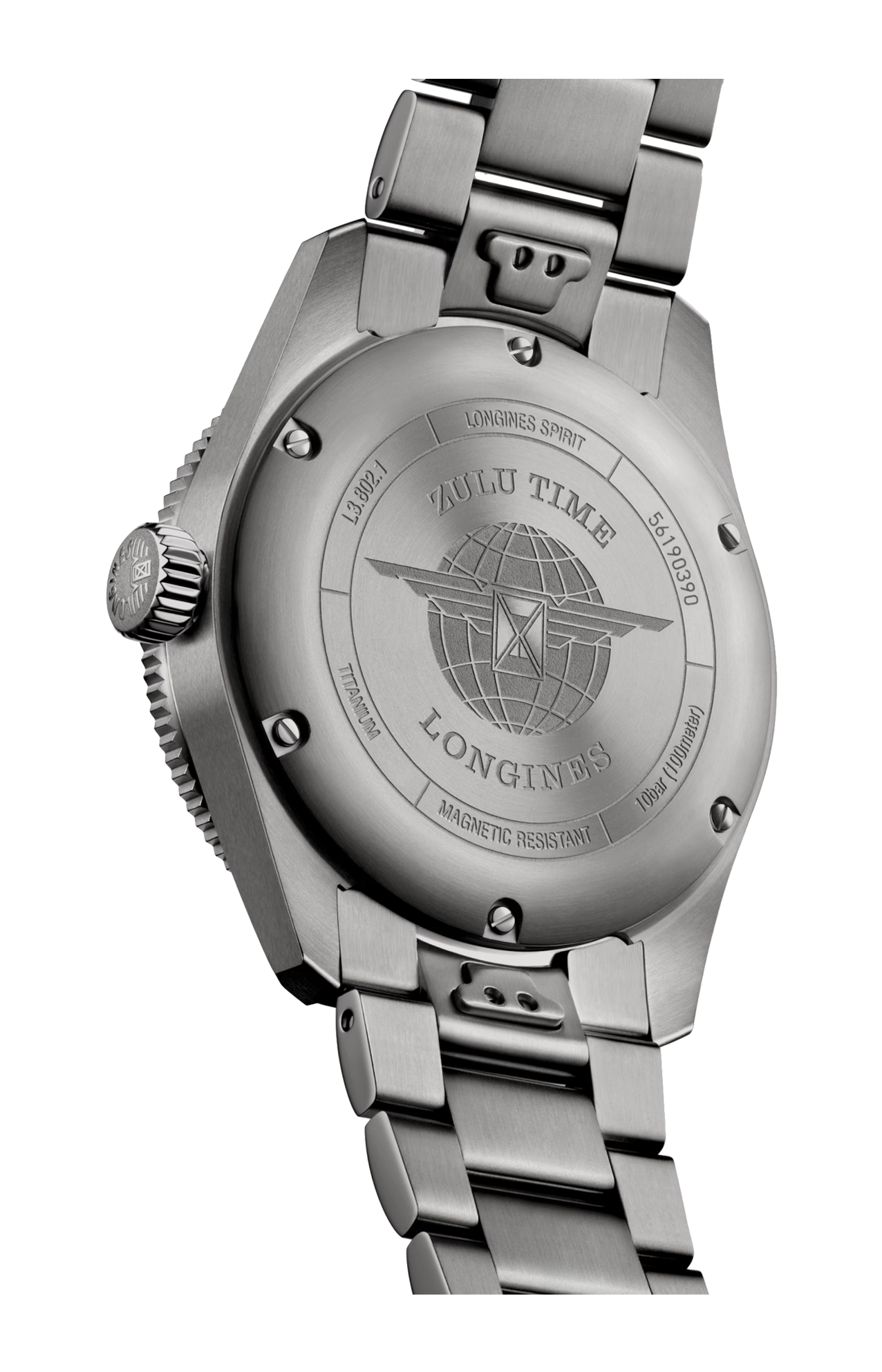 Longines | LONGINES SPIRIT ZULU TIME TITANIUM - L3.802.1.53.6 (2)