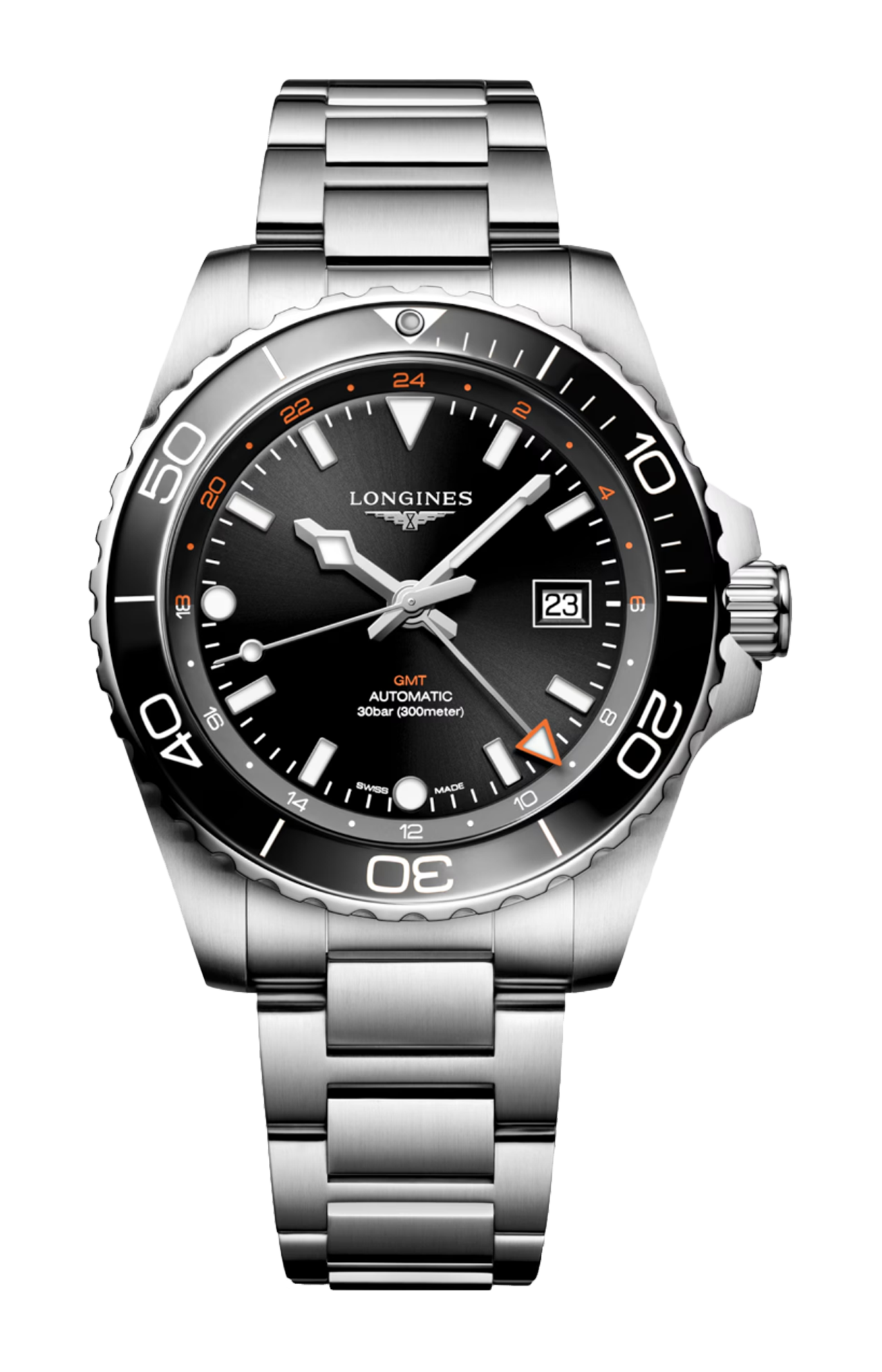 Longines | HYDROCONQUEST GMT 43 MM - L3.890.4.56.6 (1)