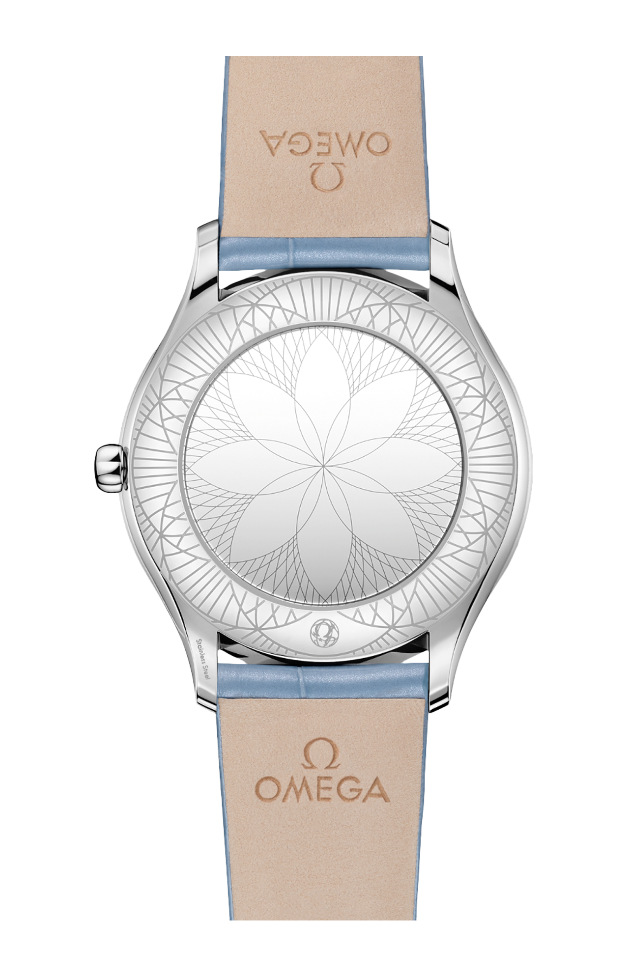 Omega | DE VILLE TR&Eacute;SOR 36 MM, ACCIAIO SU ALLIGATORE - 428.18.36.60.03.002 (2)