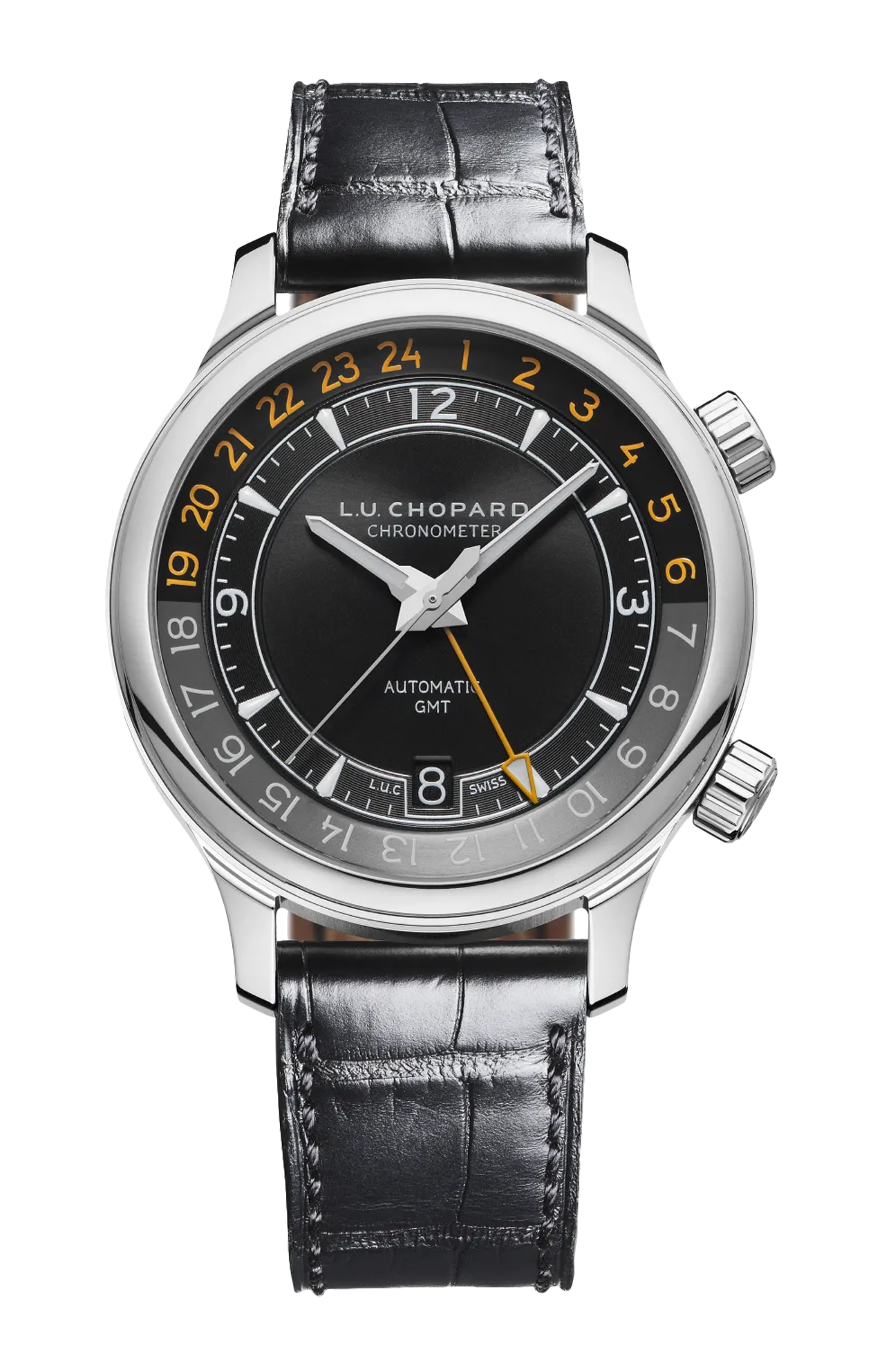 Chopard | L.U.C GMT ONE 42 MM, AUTOMATICO ACCIAIO INOX - 168579 (1)