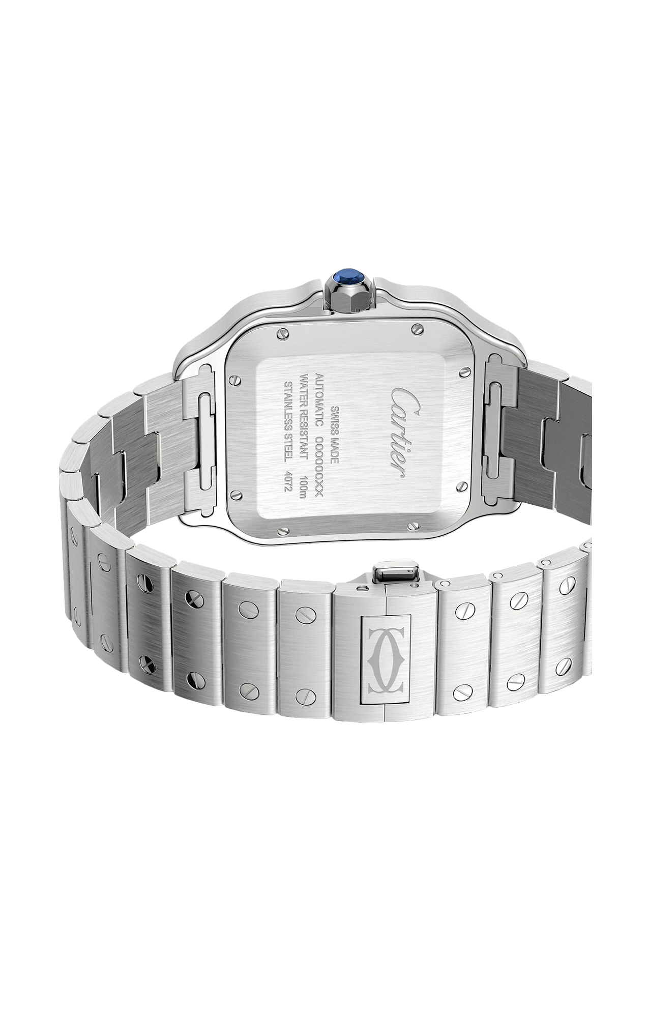 Cartier | SANTOS DE CARTIER, MODELLO GRANDE, ACCIAIO, AUTOMATICO - WSSA0064 (3)