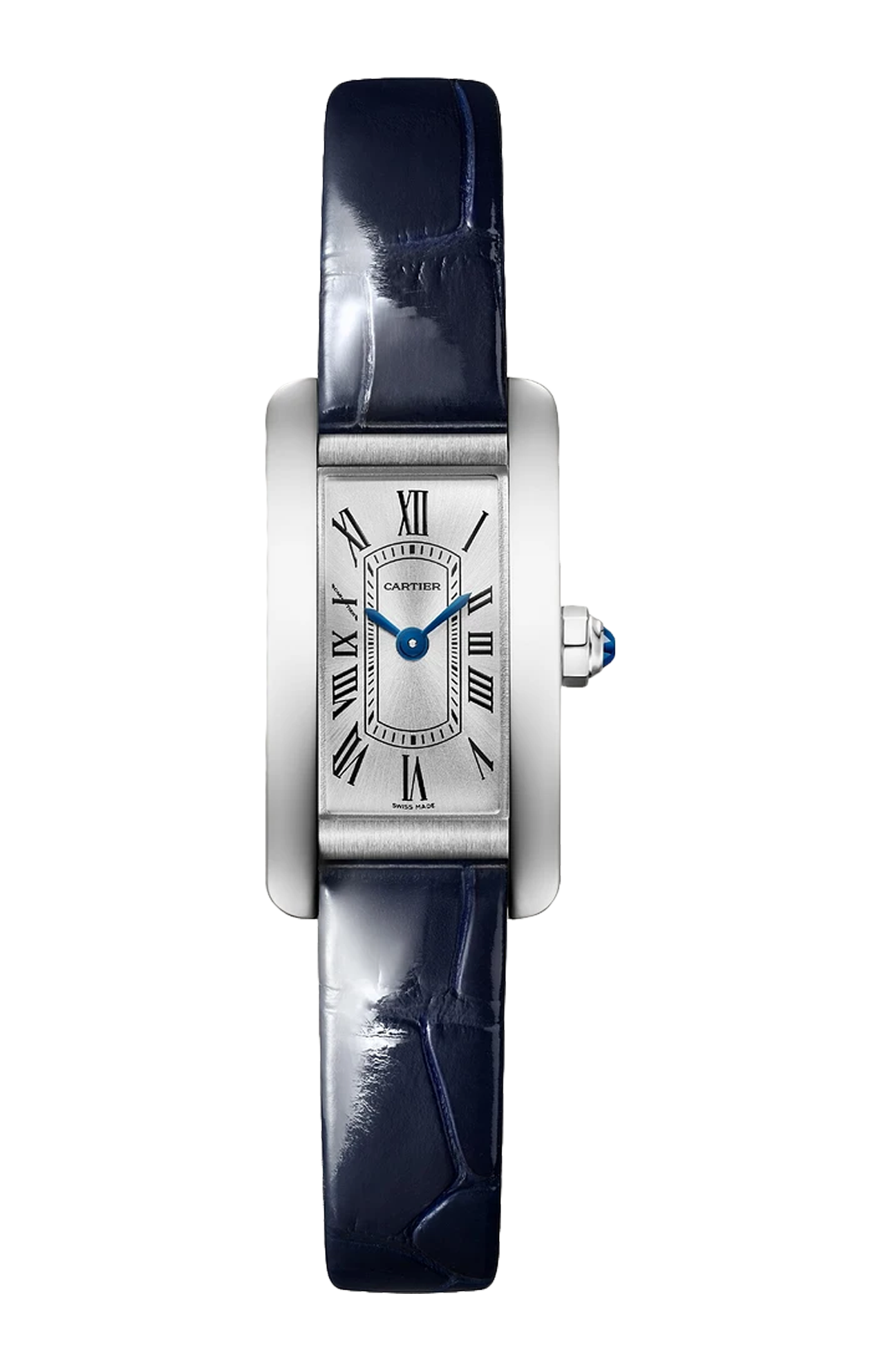 Cartier | TANK AM&Eacute;RICAINE, MODELLO MINI, ACCIAIO, QUARZO - WSTA0116 (1)