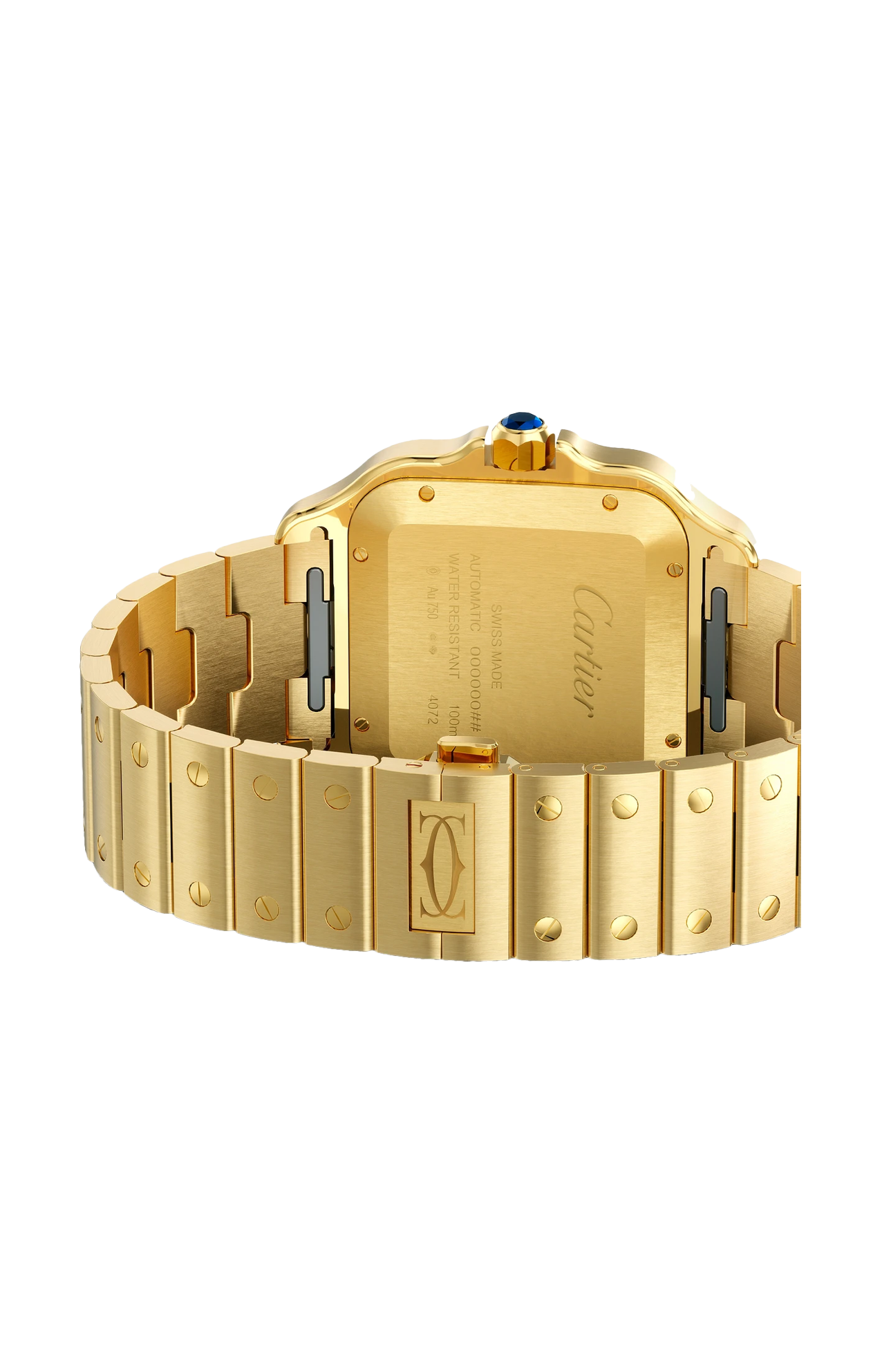 Cartier | SANTOS DE CARTIER, MODELLO GRANDE, ORO GIALLO, AUTOMATICO - WGSA0095 (4)
