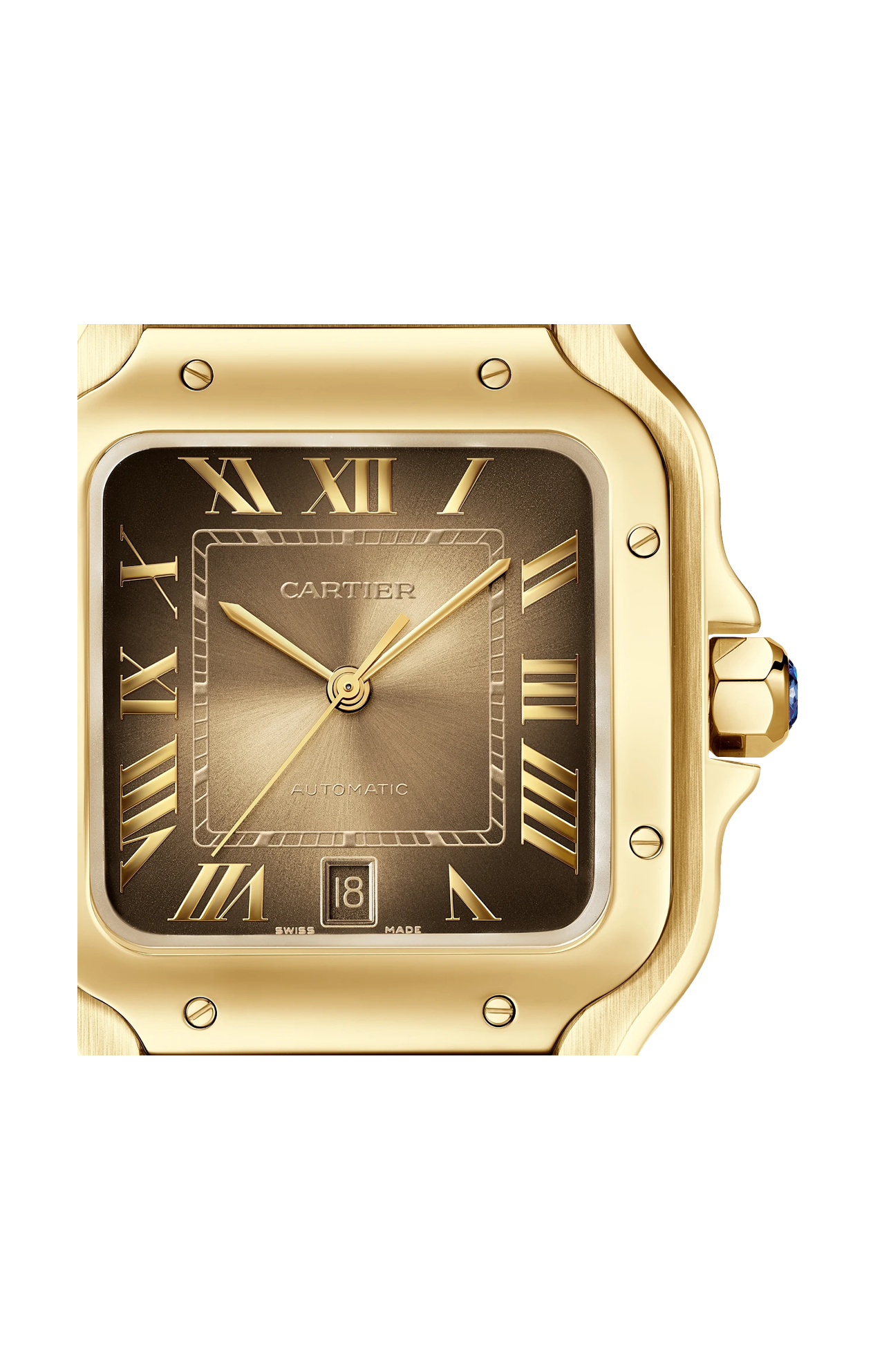 Cartier | SANTOS DE CARTIER, MODELLO GRANDE, ORO GIALLO, AUTOMATICO - WGSA0095 (6)
