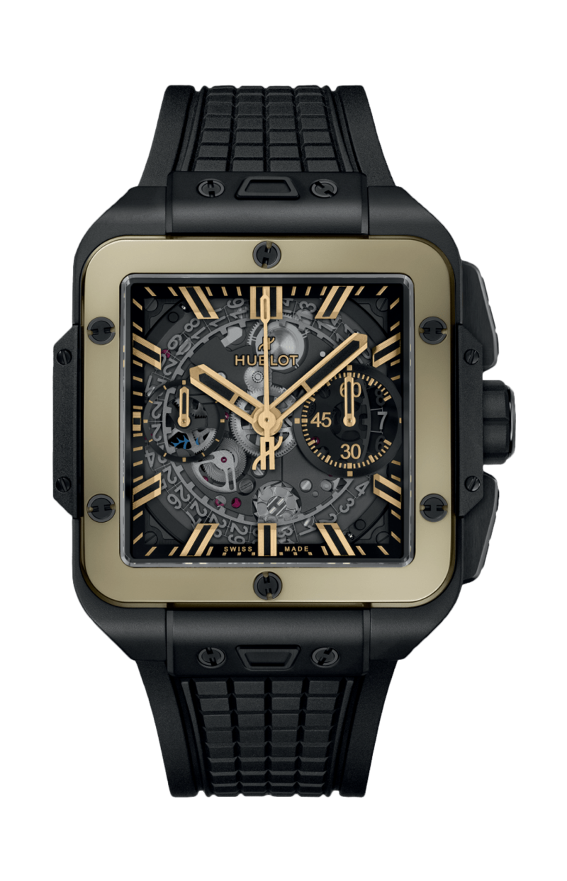 Hublot | SQUARE BANG UNICO CERAMIC MAGIC GOLD 42 MM - 821.CM.0130.RX (1)