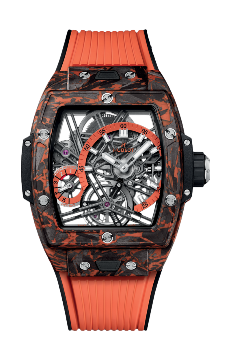 Hublot | SPIRIT OF BIG BANG TOURBILLON ORANGE CARBON 42 MM - LIMITED EDITION - 645.QO.4710.RX (1)