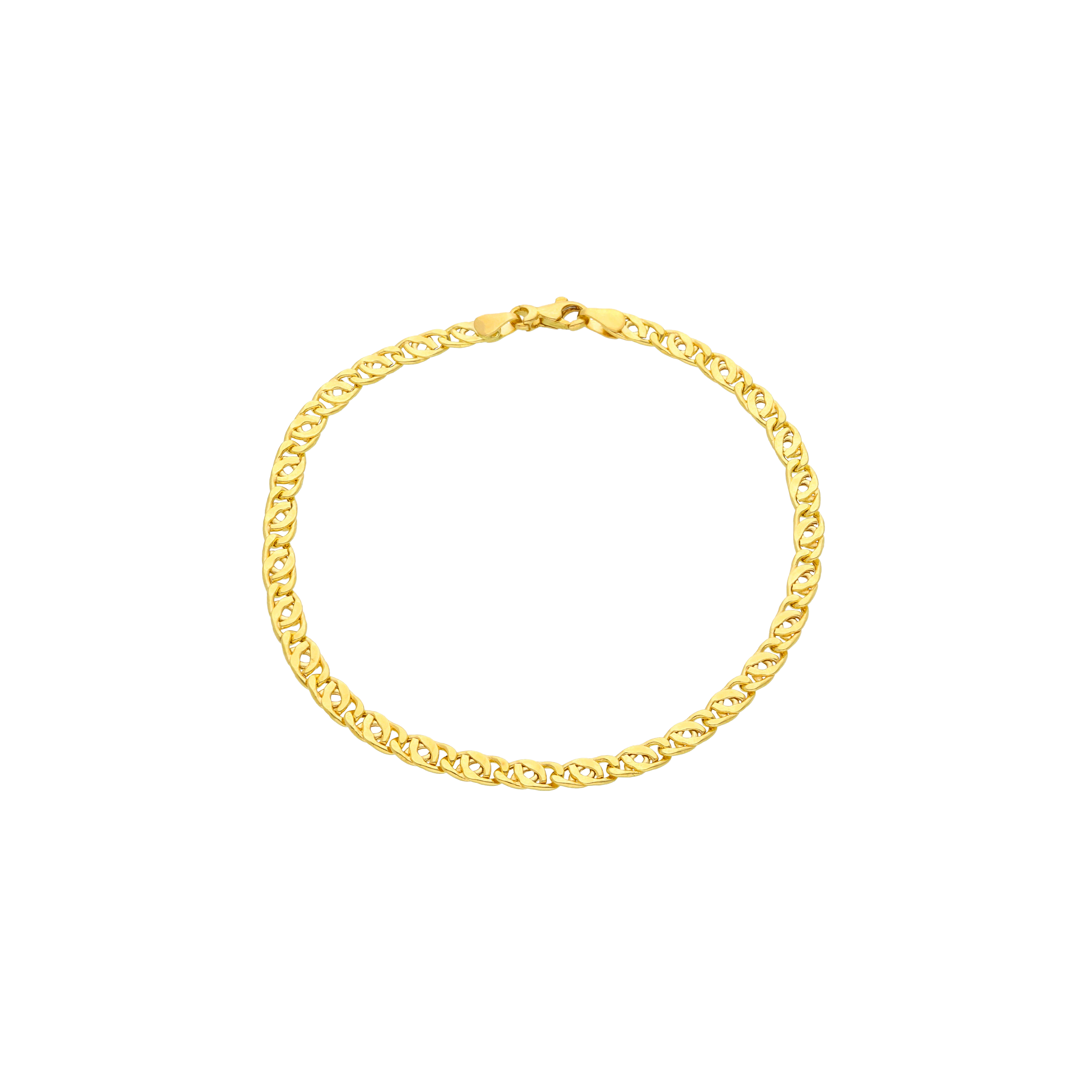 Bartorelli Italian Jewels | BRACCIALE MAGLIA MORBIDA IN ORO GIALLO - VZT080GG19 (1)