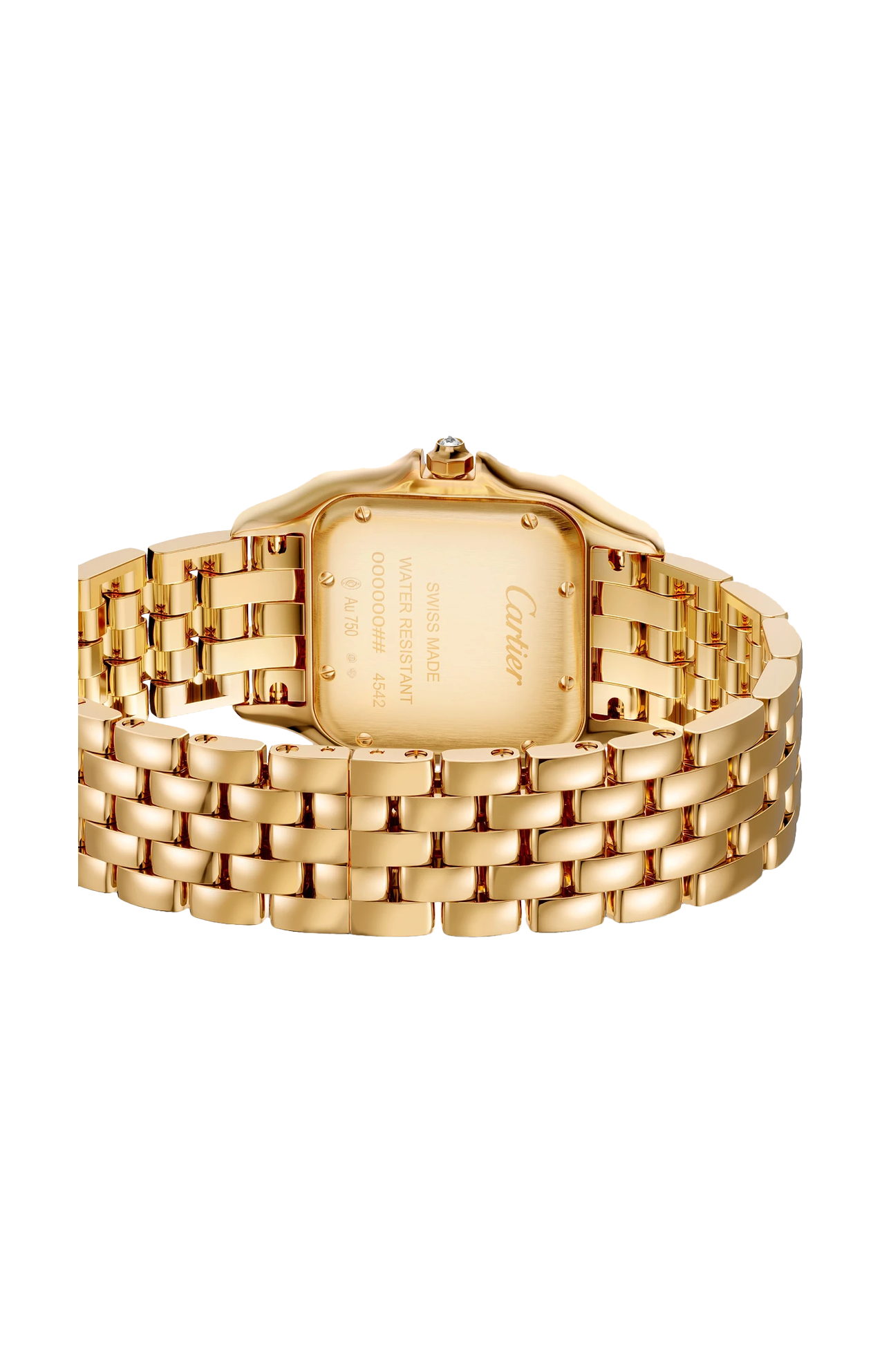 Cartier | PANTH&Egrave;RE DE CARTIER, MODELLO MEDIO, ORO GIALLO, DIAMANTI, QUARZO - WJPN0093 (2)