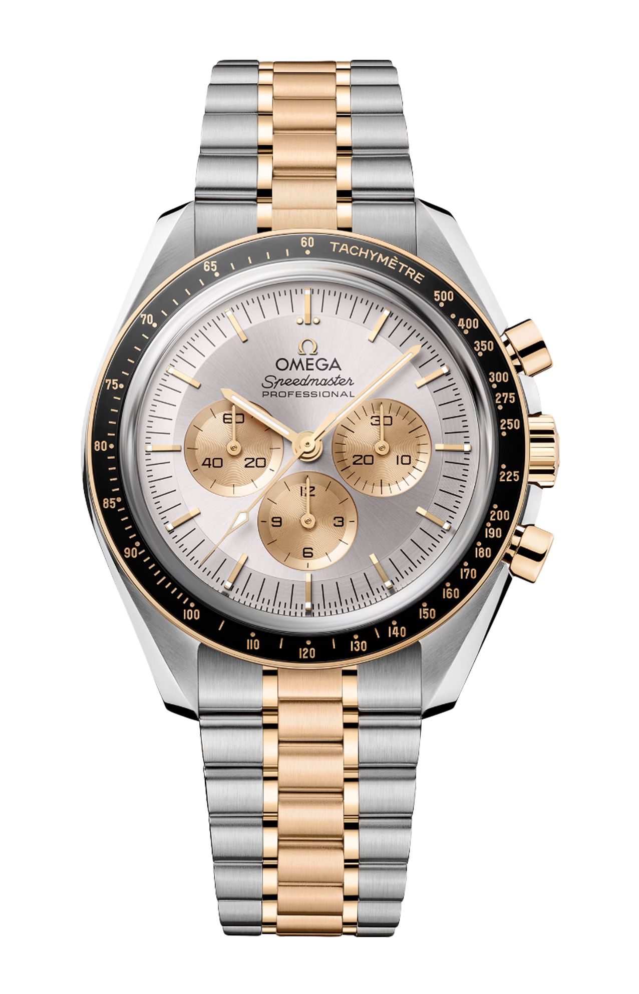 Omega | SPEEDMASTER MOONWATCH PROFESSIONAL 42 MM, ACCIAIO-ORO MOONSHINE&trade; SU ACCIAIO-ORO MOONSHINE&trade; - 310.20.42.50.02.001 (1)