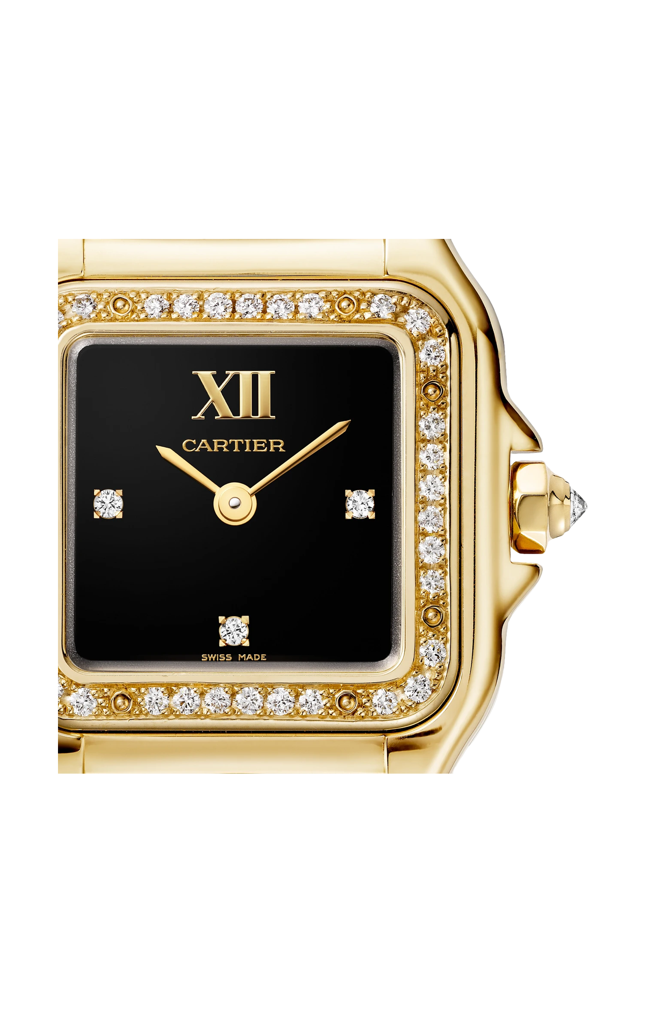 Cartier | PANTH&Egrave;RE DE CARTIER, MODELLO PICCOLO, ORO GIALLO, DIAMANTI, QUARZO - WJPN0073 (2)