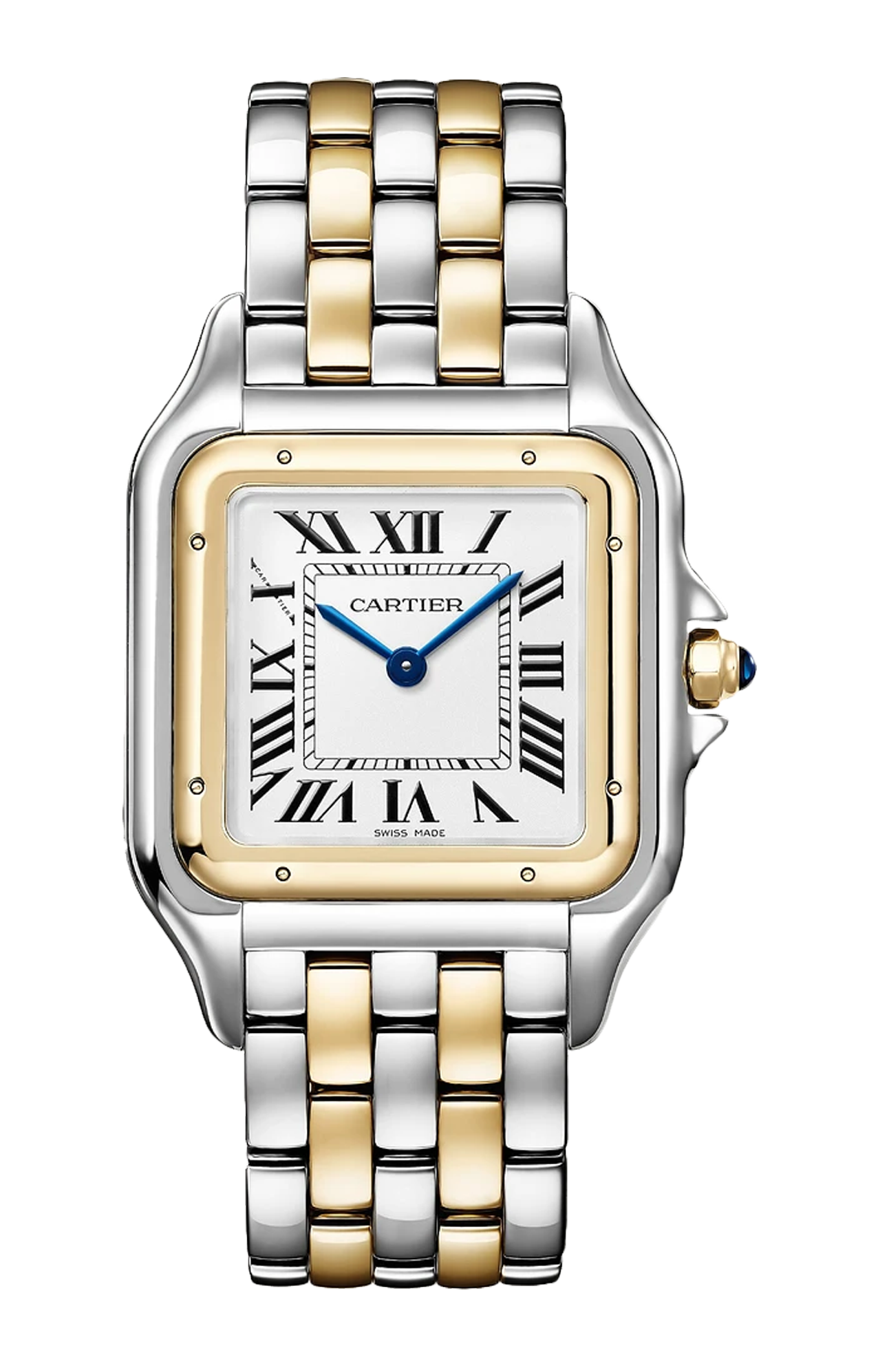 Cartier | PANTH&Egrave;RE DE CARTIER, MODELLO GRANDE, ACCIAIO, ORO GIALLO, QUARZO - W2PN0016 (1)