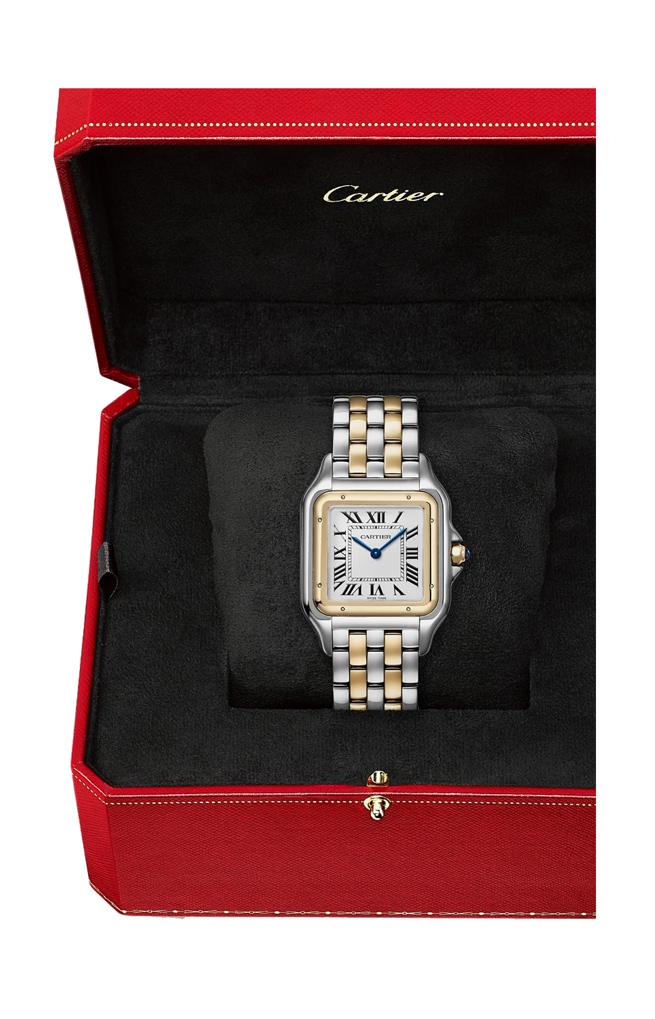 Cartier | PANTH&Egrave;RE DE CARTIER, MODELLO GRANDE, ACCIAIO, ORO GIALLO, QUARZO - W2PN0016 (4)
