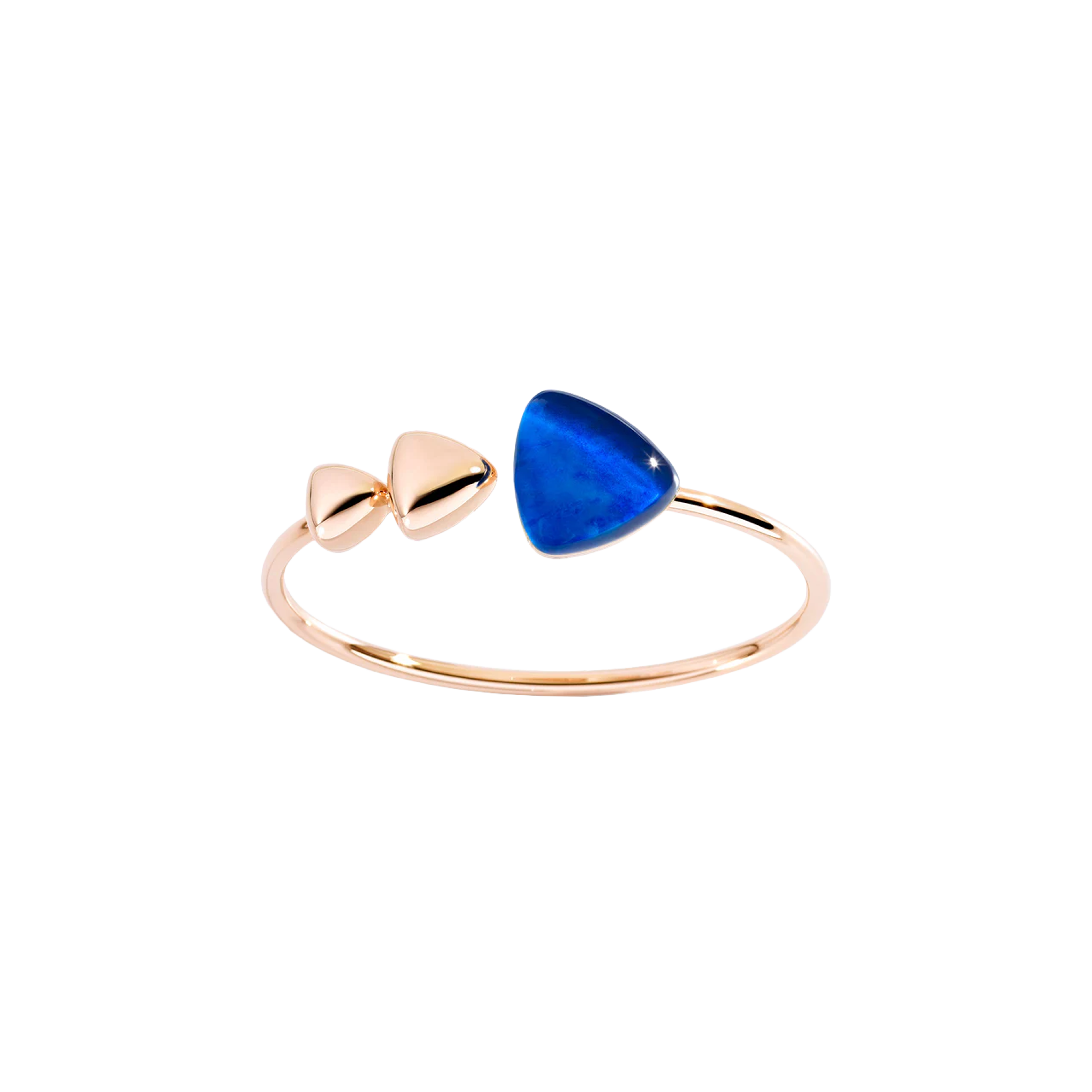 Vhernier | BRACCIALE FRECCIA IN ORO ROSA, LAPIS E CRISTALLO DI ROCCA - 0N1601BR274 (1)