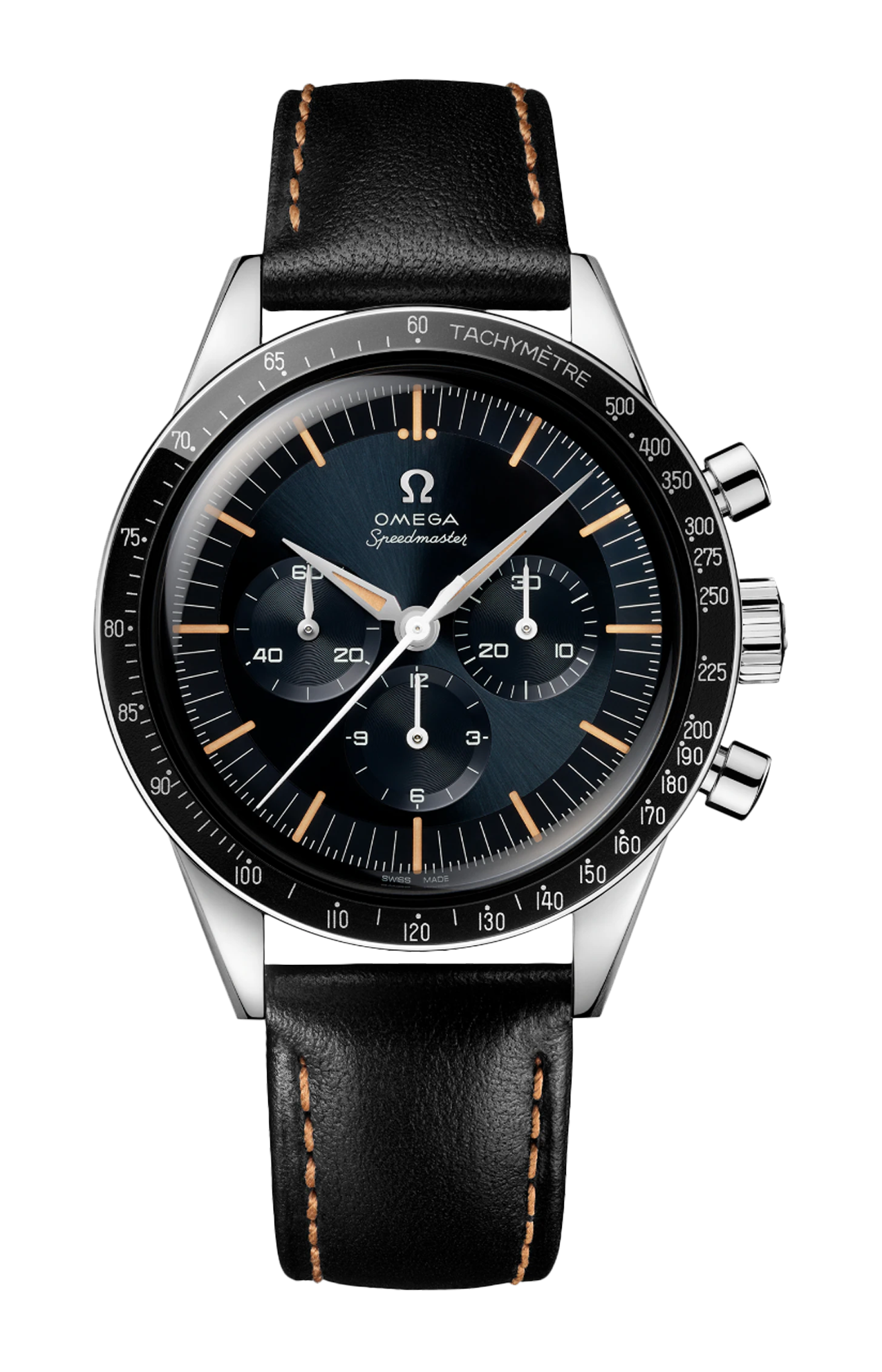 Omega | SPEEDMASTER FIRST OMEGA IN SPACE 39,7 MM, ACCIAIO SU PELLE - 310.32.40.50.06.001 (1)