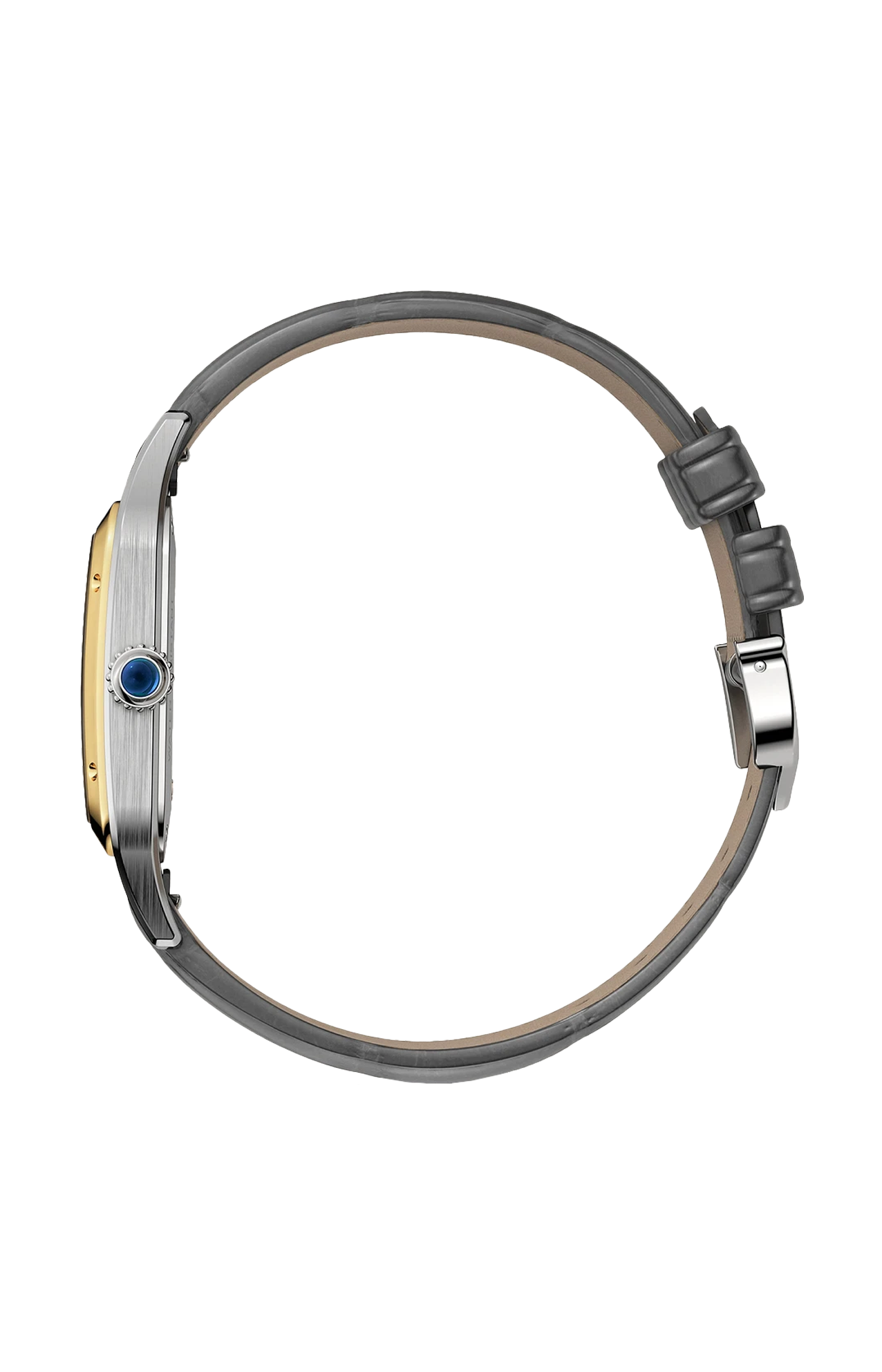 Cartier | SANTOS-DUMONT, MODELLO GRANDE, ACCIAIO, ORO GIALLO, QUARZO - W2SA0036 (4)