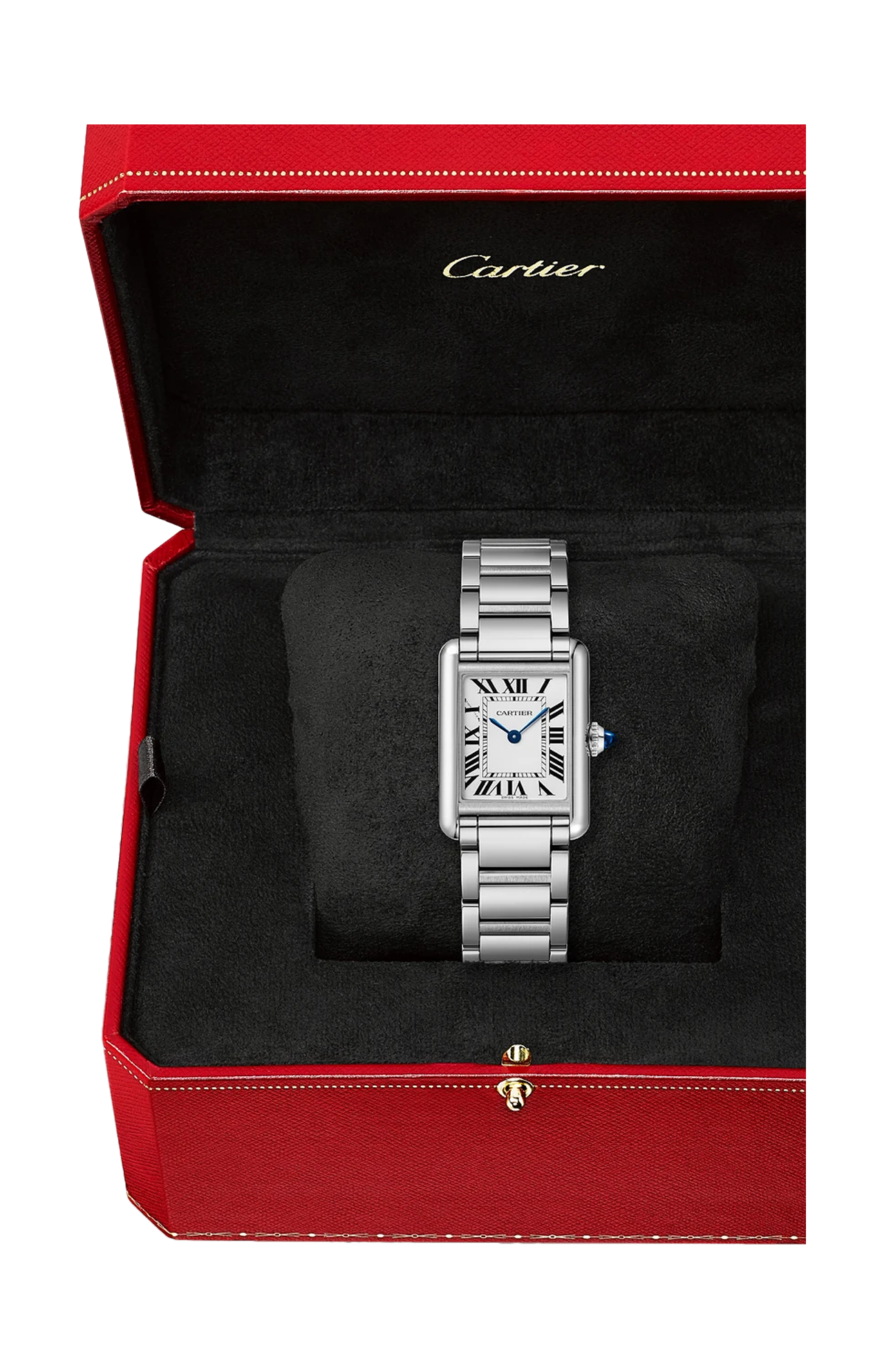 Cartier | TANK MUST DE CARTIER, MODELLO PICCOLO, ACCIAIO, SOLARBEAT&trade; - WSTA0121 (4)