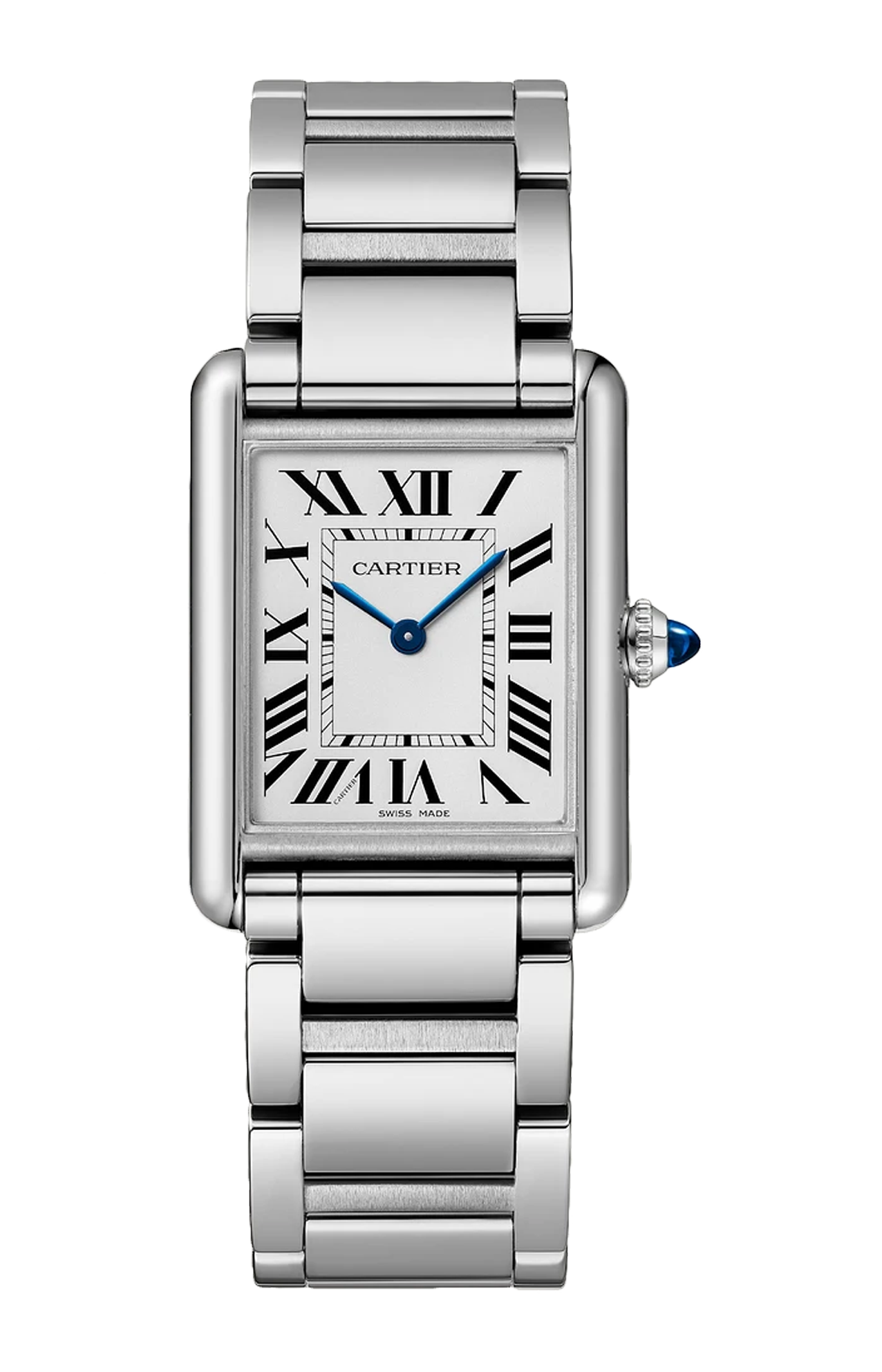 Cartier | TANK MUST DE CARTIER, MODELLO GRANDE, ACCIAIO, SOLARBEAT&trade; - WSTA0122 (1)