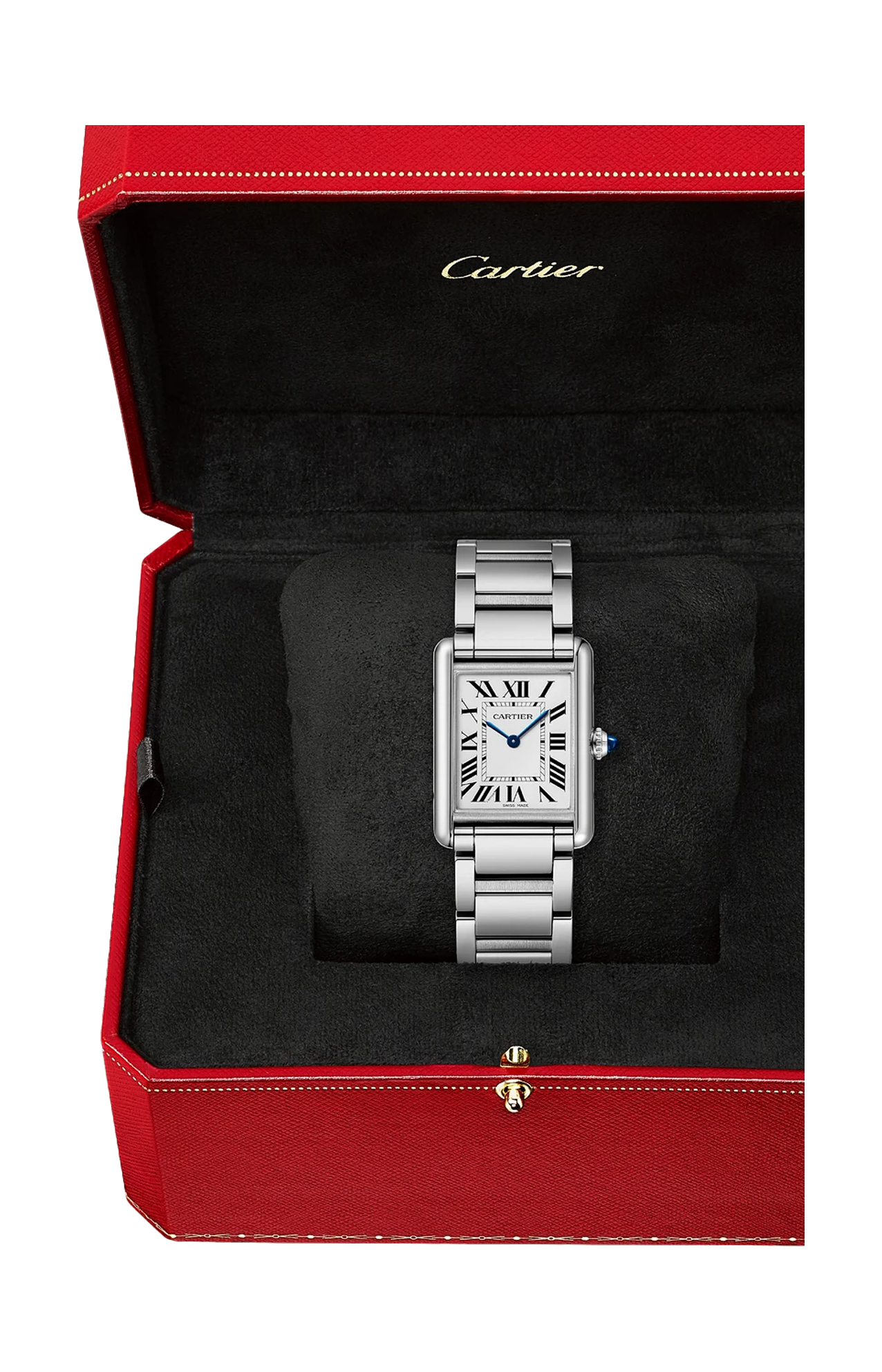 Cartier | TANK MUST DE CARTIER, MODELLO GRANDE, ACCIAIO, SOLARBEAT&trade; - WSTA0122 (4)