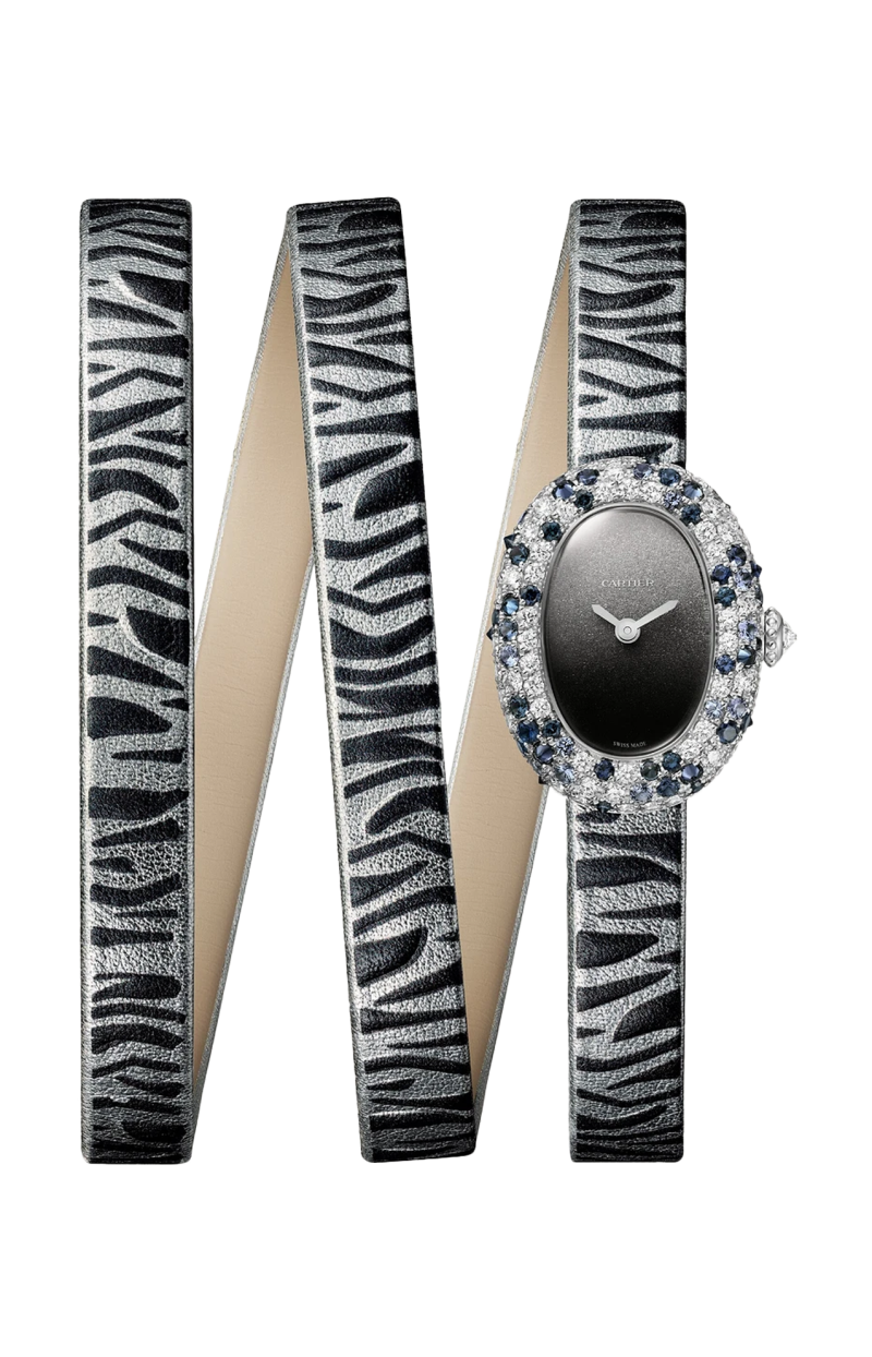 Cartier | BAIGNOIRE MODELLO MINI, ORO BIANCO, DIAMANTI, QUARZO - WJBA0037 (1)