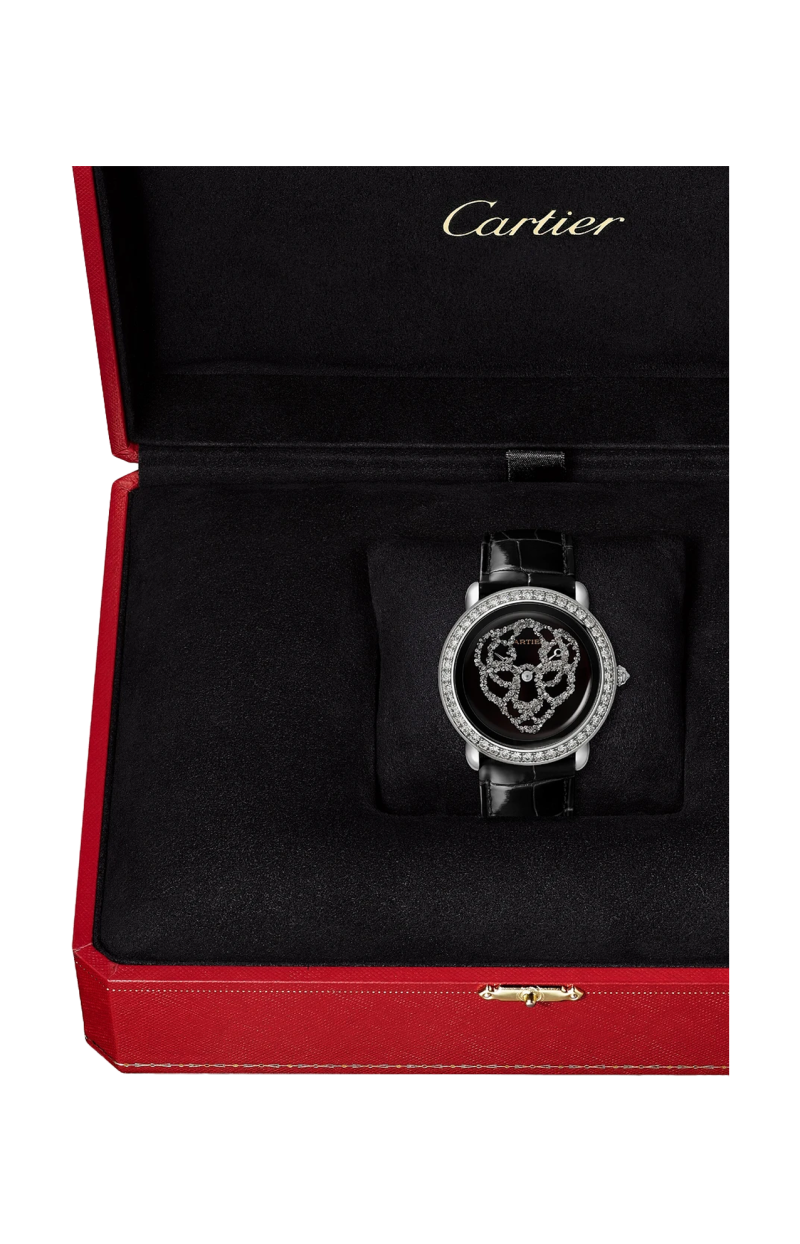 Cartier | R&Eacute;V&Eacute;LATION D&rsquo;UNE PANTH&Egrave;RE 37 MM, MANUALE, ORO BIANCO, DIAMANTI - HPI01430 (5)