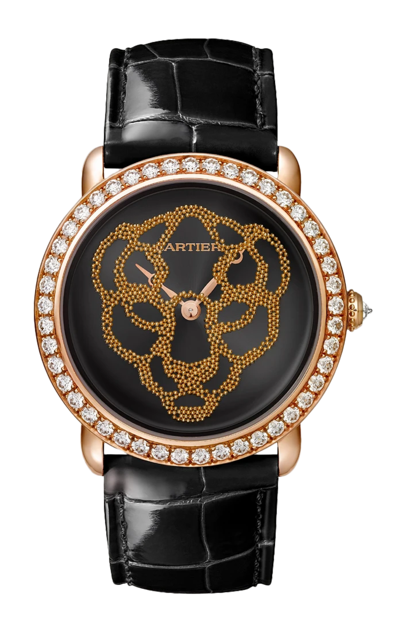 Cartier | R&Eacute;V&Eacute;LATION D&rsquo;UNE PANTH&Egrave;RE 37 MM, MANUALE, ORO ROSA, DIAMANTI - HPI01259 (1)