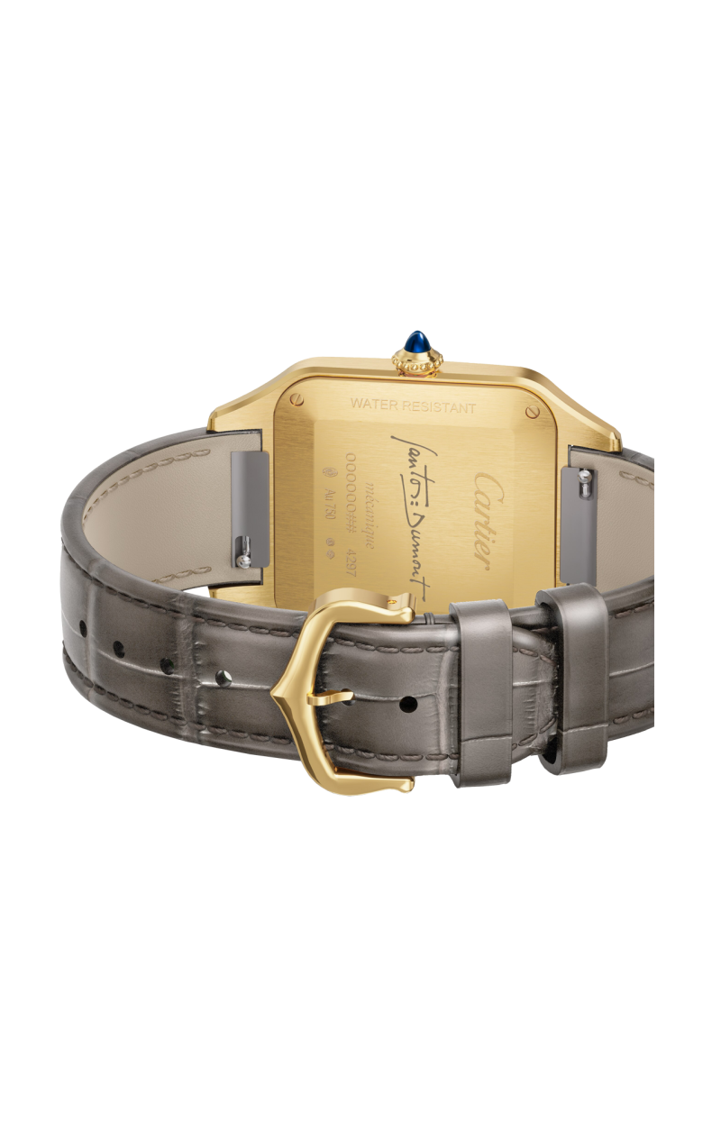 Cartier | SANTOS-DUMONT, MODELLO GRANDE, ORO ROSA, MANUALE - WGSA0097 (2)