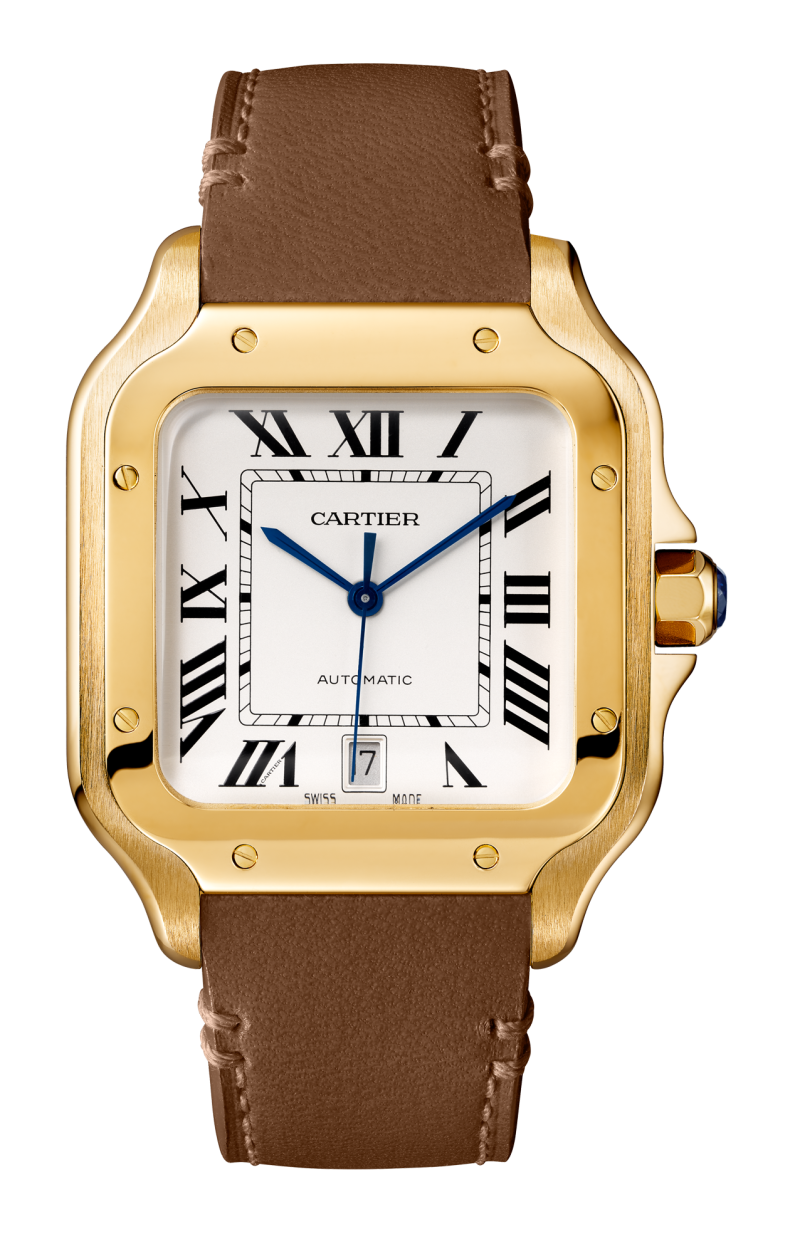 Cartier | SANTOS DE CARTIER, MODELLO GRANDE, ORO GIALLO, AUTOMATICO - WGSA0042 (2)
