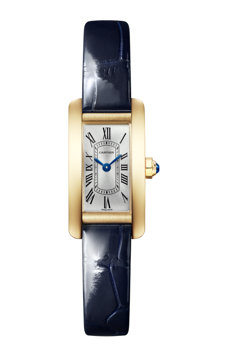 Cartier | TANK AM&Eacute;RICAINE, MODELLO MINI, ORO GIALLO, QUARZO - WGTA0353 (1)
