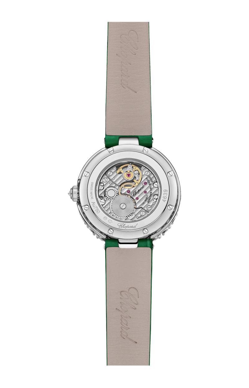 Chopard | L'HEURE DU DIAMANT ROUND 26 MM, MANUALE, ORO ETICO BIANCO, DIAMANTI - 13A178 (2)