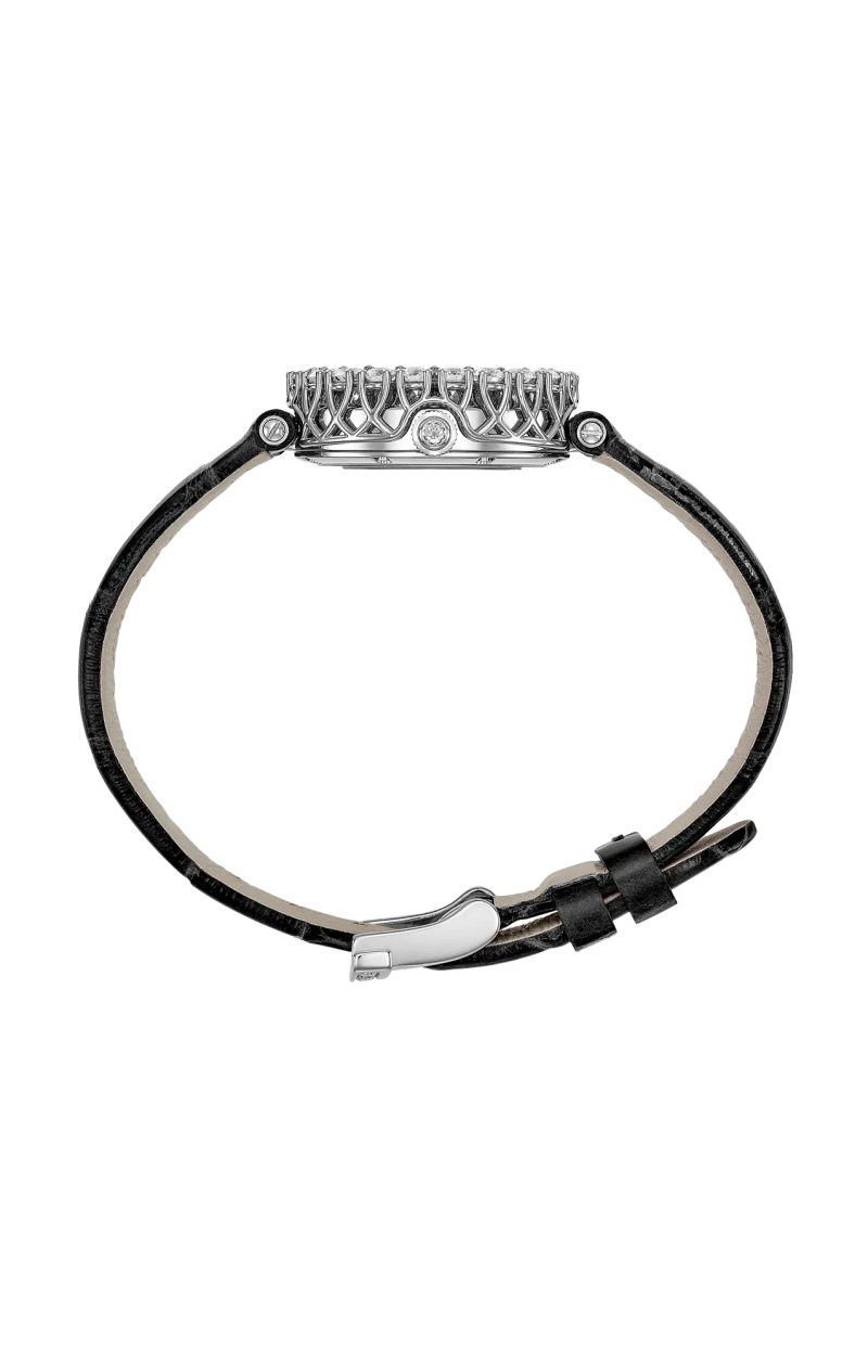 Chopard | L'HEURE DU DIAMANT ROUND 26 MM, MANUALE, ORO ETICO BIANCO, DIAMANTI - 13A178 (3)