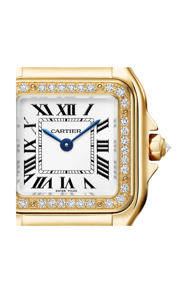 Cartier | PANTH&Egrave;RE DE CARTIER, MODELLO PICCOLO, ORO GIALLO, DIAMANTI, QUARZO - WJPN0059 (6)