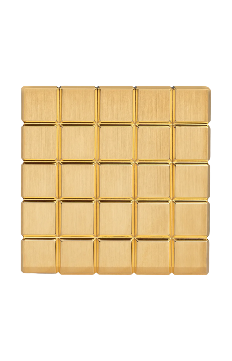 Chopard | PENDOLETTA ICE CUBE, METALLO SPAZZOLATO DORATO GIALLO - 95020 (2)