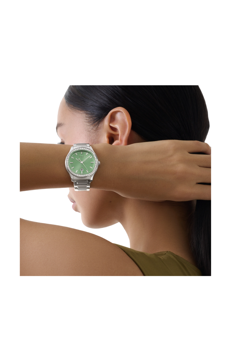 Piaget | PIAGET POLO DATE AUTOMATICO ACCIAIO DIAMANTI - G0A50022 (2)