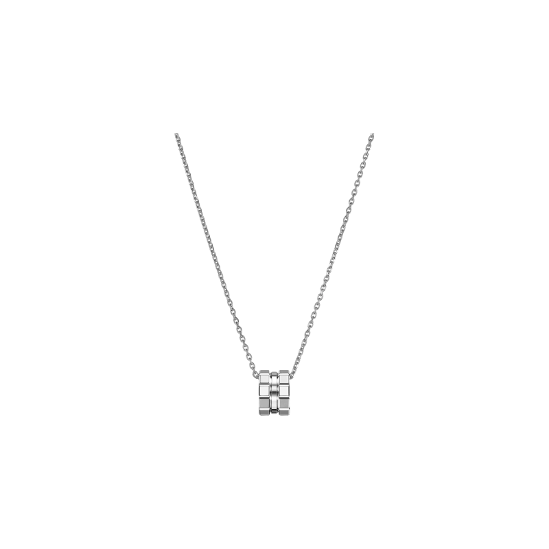 Chopard | CHOPARD - COLLANA ICE CUBE, ORO BIANCO ETICO - 797004 (1)