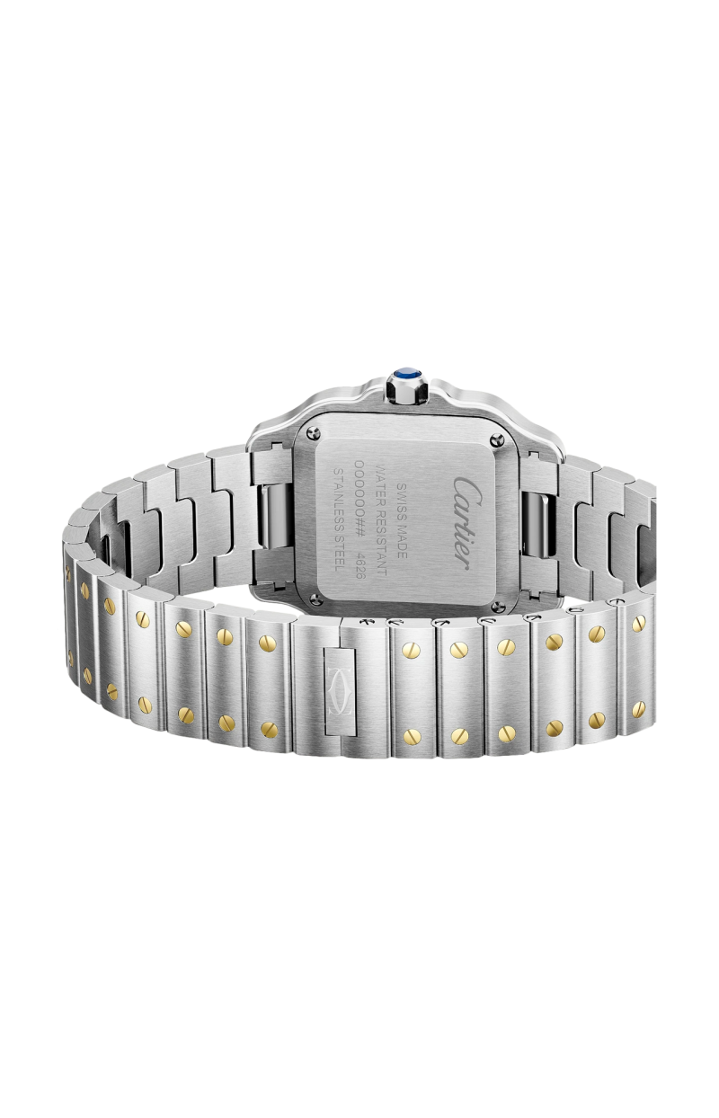 Cartier | SANTOS DE CARTIER MODELLO PICCOLO, ACCIAIO E ORO GIALLO, QUARZO - W2SA0033 (2)