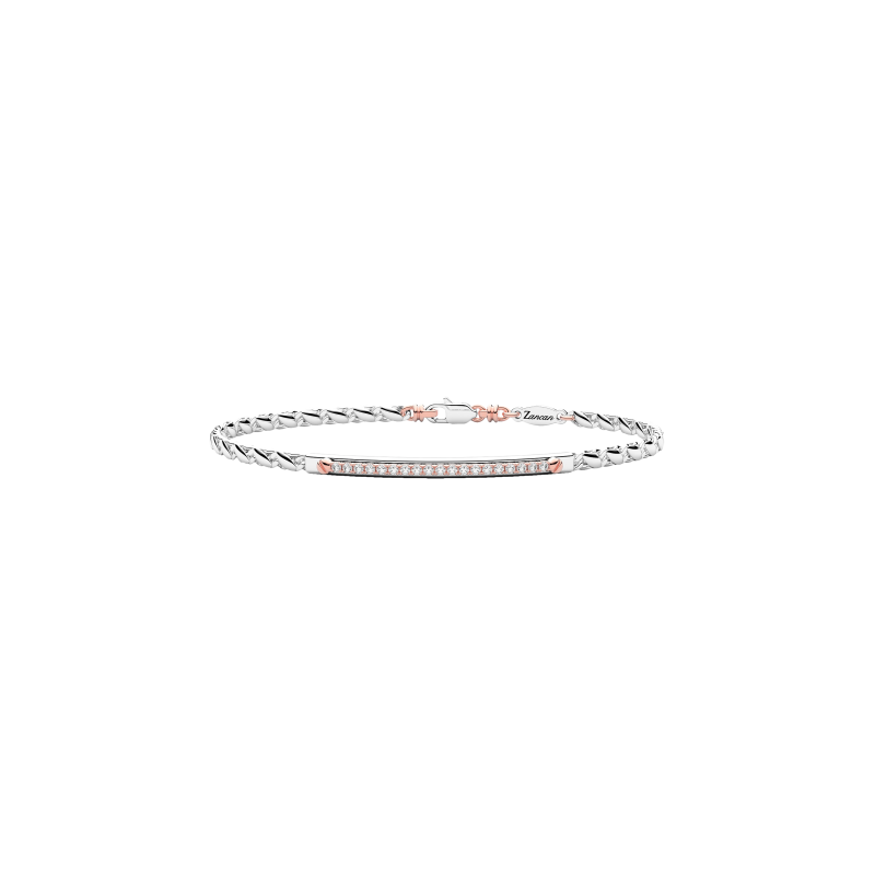 Zancan | BRACCIALE ZANCAN IN ORO 18KT E DIAMANTI - UB116BR (1)