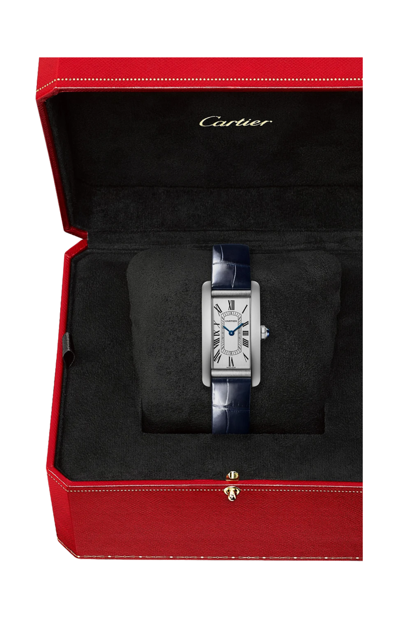 Cartier | TANK AM&Eacute;RICAINE, MODELLO PICCOLO, ACCIAIO, QUARZO - WSTA0117 (4)