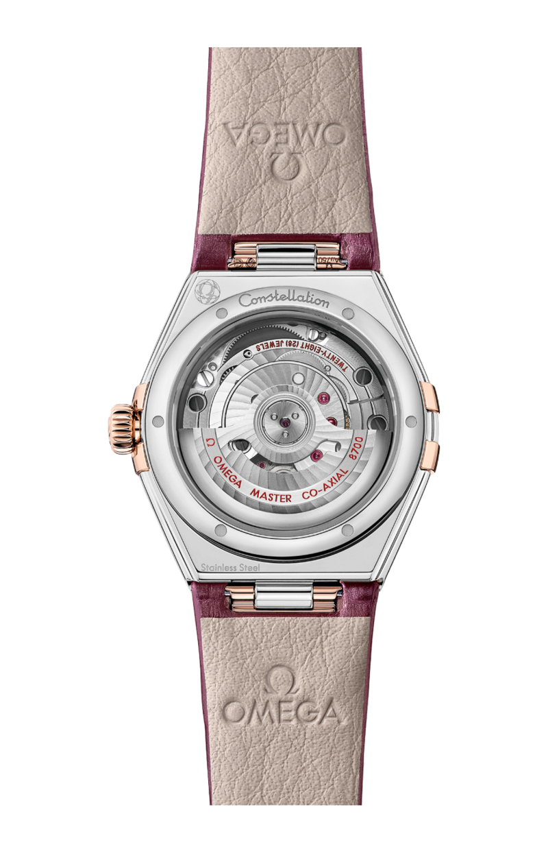 Omega | CONSTELLATION 29 MM, ACCIAIO-ORO SEDNA&trade; SU PELLE - 131.28.29.20.52.001 (2)