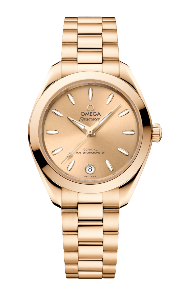 Omega | SEAMASTER AQUA TERRA 150M 30 MM, ORO MOONSHINE&trade; SU ORO MOONSHINE&trade; - 220.50.30.20.08.001 (1)