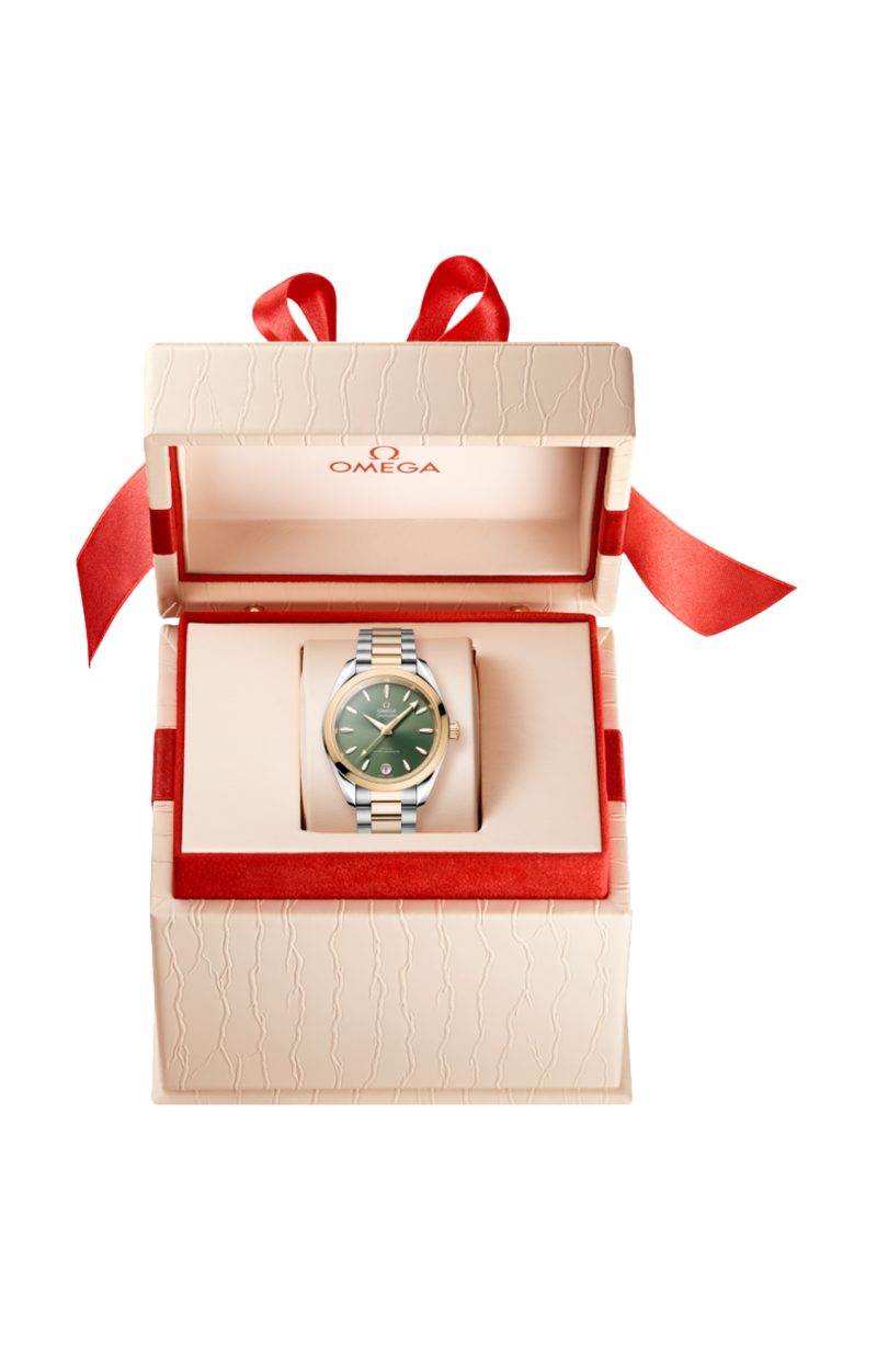 Omega | SEAMASTER AQUA TERRA SHADES 34 MM, ACCIAIO-ORO MOONSHINE&trade; SU ACCIAIO-ORO MOONSHINE&trade; - 220.20.34.20.10.002 (5)