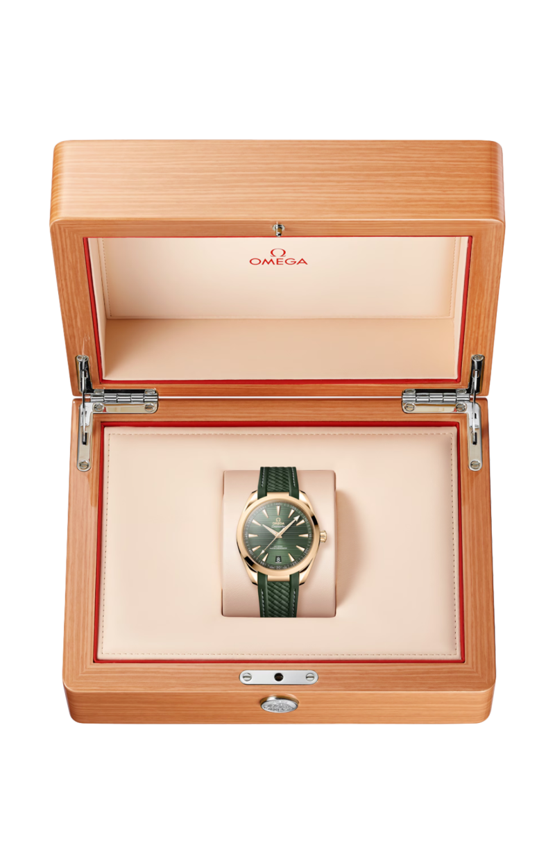 Omega | SEAMASTER AQUA TERRA 150M 41 MM, ORO MOONSHINE&trade; SU CAUCCI&Ugrave; - 220.52.41.21.10.001 (4)