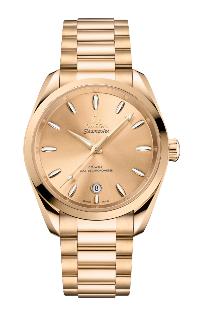 Omega | SEAMASTER AQUA TERRA SHADES 38 MM, ORO MOONSHINE&trade; SU ORO MOONSHINE&trade; - 220.50.38.20.08.001 (1)