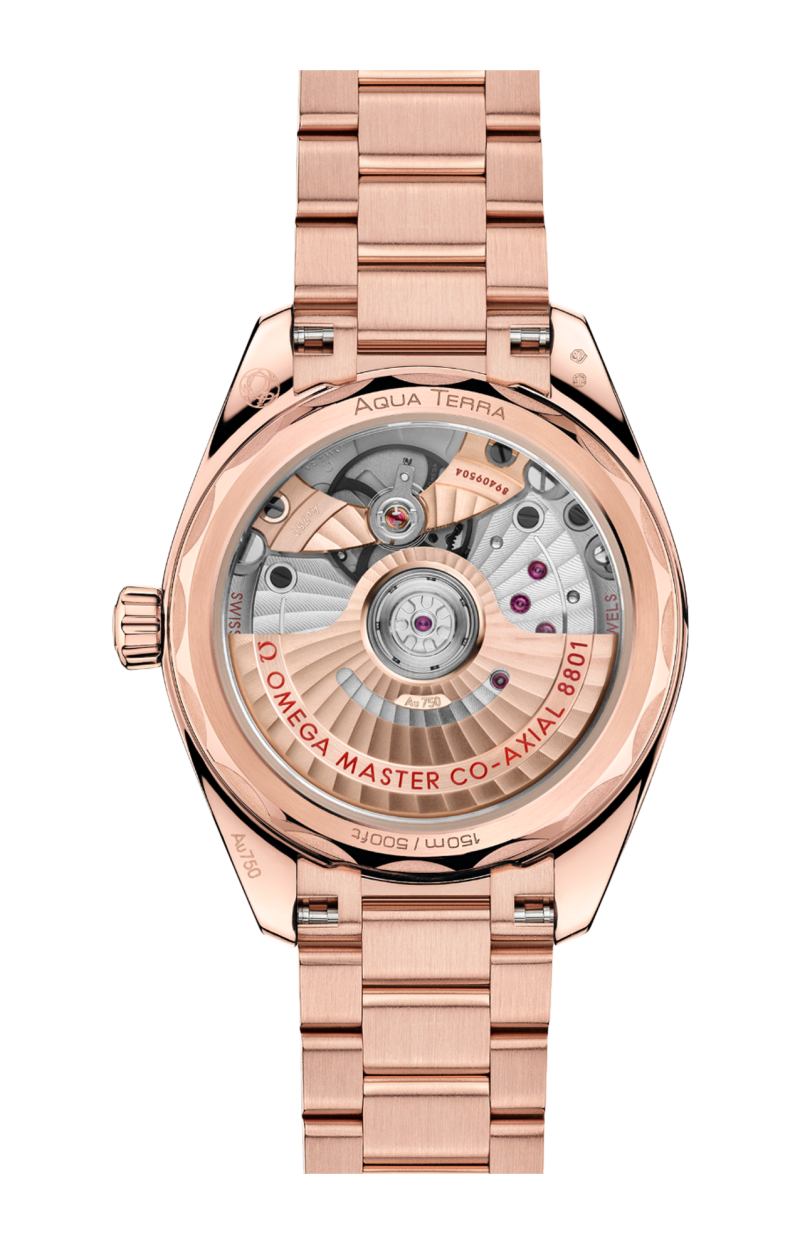 Omega | SEAMASTER AQUA TERRA SHADES 34 MM, ORO SEDNA&trade; SU ORO SEDNA&trade; - 220.50.34.20.09.001 (2)