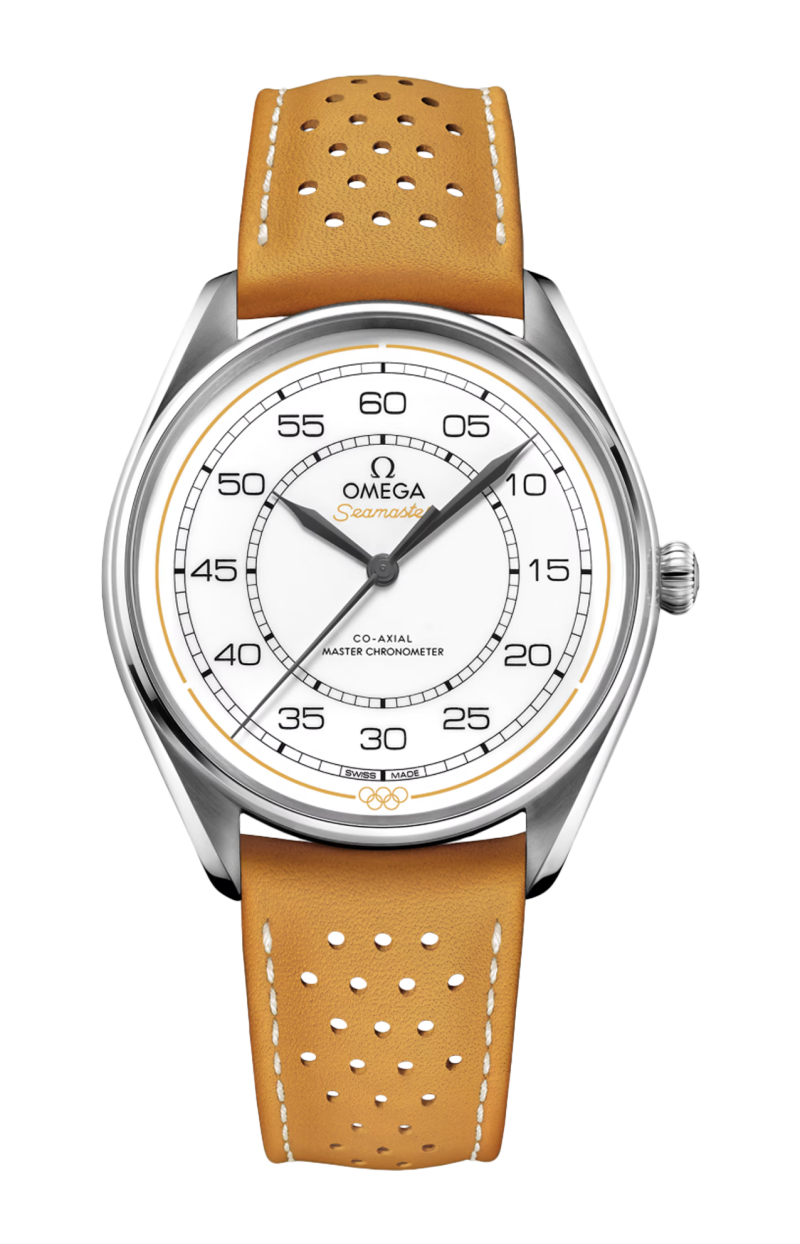 Omega | SEAMASTER OLYMPIC OFFICIAL TIMEKEEPER 39,5 MM, ACCIAIO SU PELLE - LIMITED EDITION - 522.32.40.20.04.002 (1)