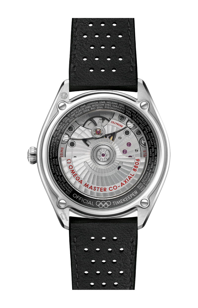 Omega | SEAMASTER OLYMPIC OFFICIAL TIMEKEEPER 39,5 MM, ACCIAIO SU PELLE - LIMITED EDITION - 522.32.40.20.04.003 (2)