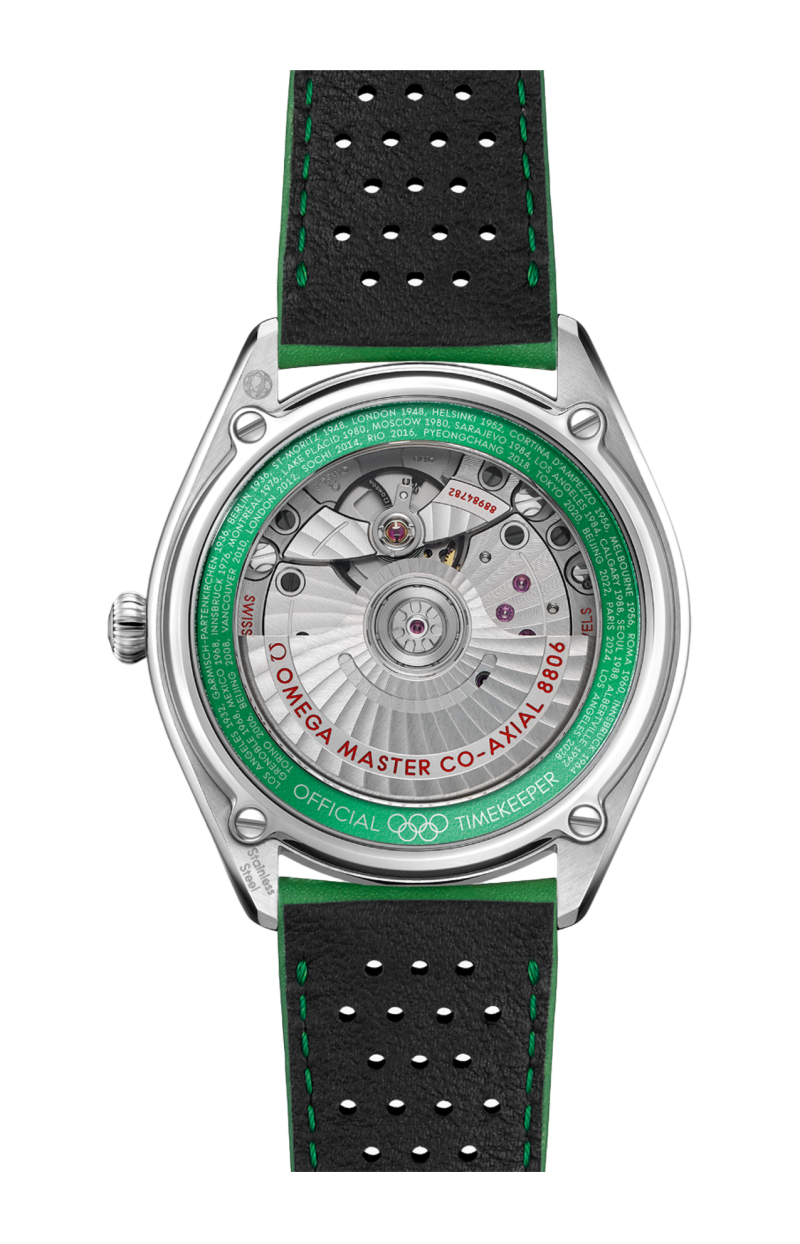 Omega | SEAMASTER OLYMPIC OFFICIAL TIMEKEEPER 39,5 MM, ACCIAIO SU PELLE - LIMITED EDITION - 522.32.40.20.04.005 (2)