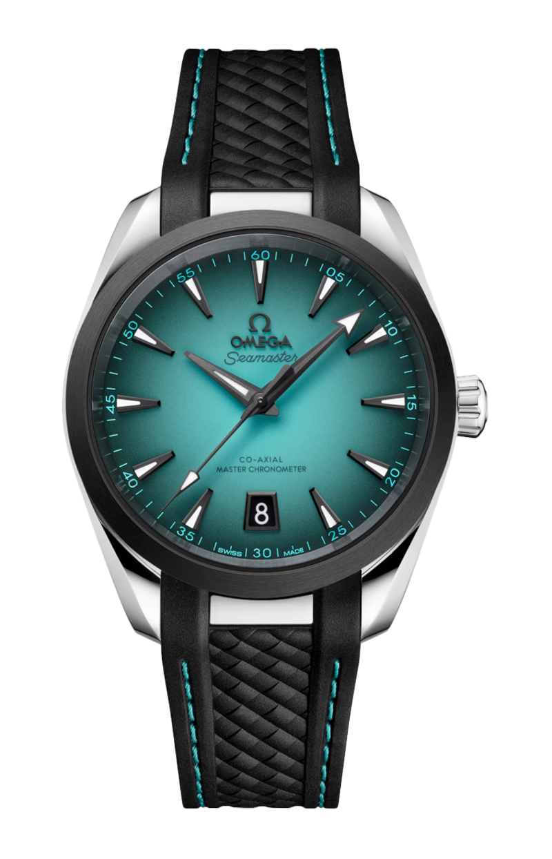 Omega | SEAMASTER AQUA TERRA 150M 38 MM, ACCIAIO SU CAUCCI&Ugrave; - 220.32.38.20.03.001 (1)