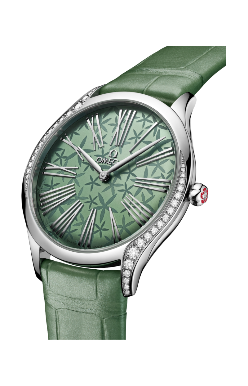 Omega | DE VILLE TR&Eacute;SOR 36 MM, ACCIAIO SU ALLIGATORE - 428.18.36.60.10.002 (3)